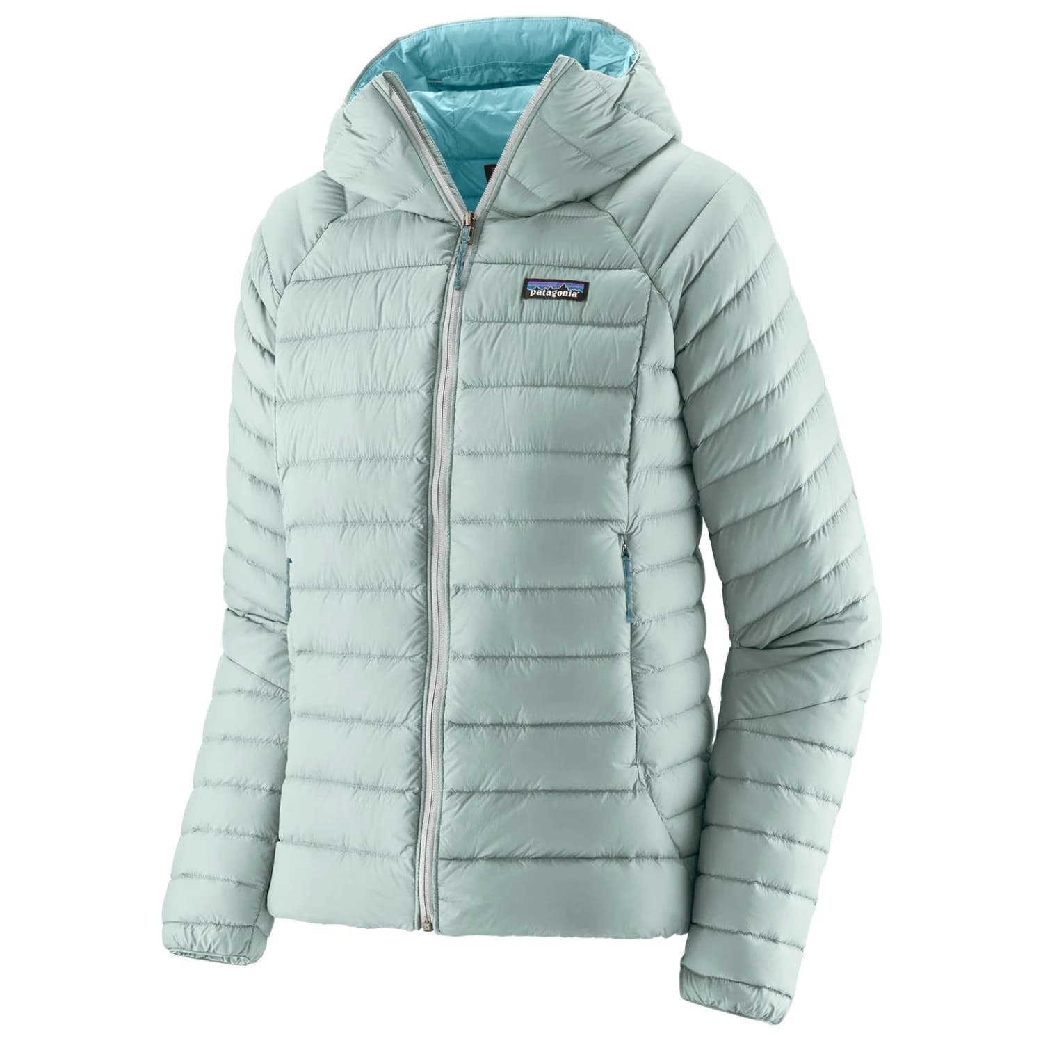 Дамско пухено яке Patagonia Women's Down Sweater Hoody Down jacket - Virtually Blue