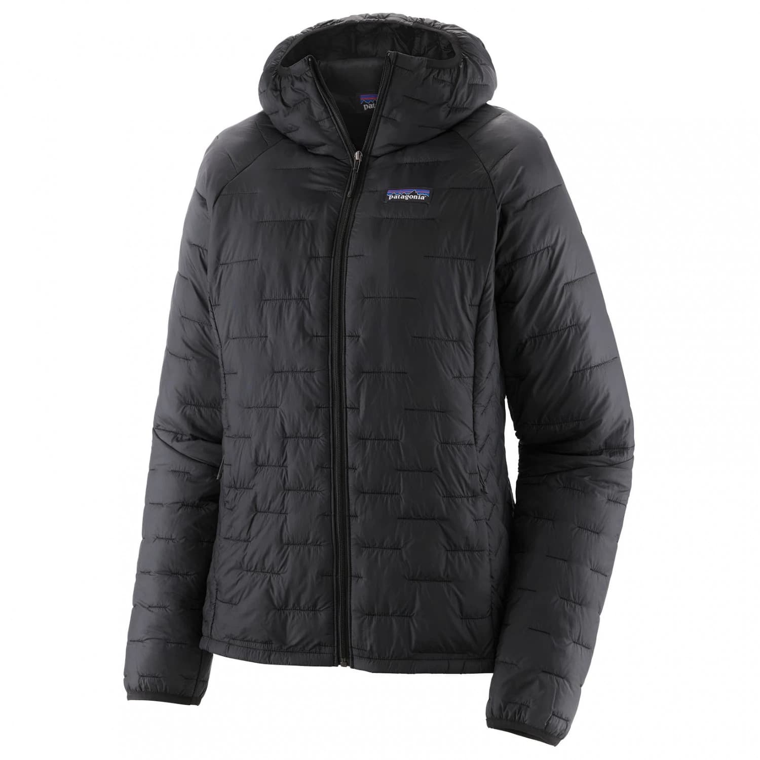 Дамско синтетично яке Patagonia Women's Micro Puff Hoody Synthetic jacket - Black