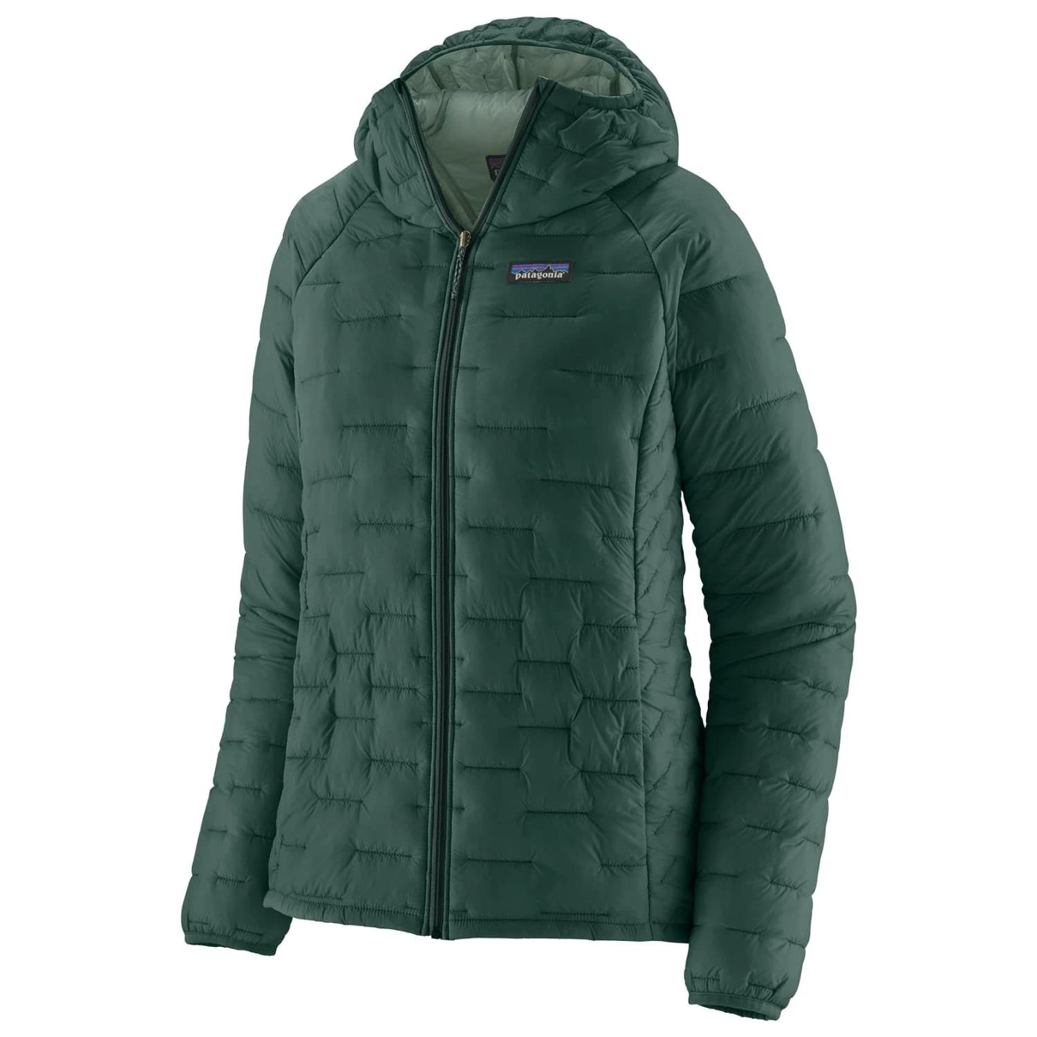 Дамско синтетично яке Patagonia Women's Micro Puff Hoody Synthetic jacket - Cascade Green