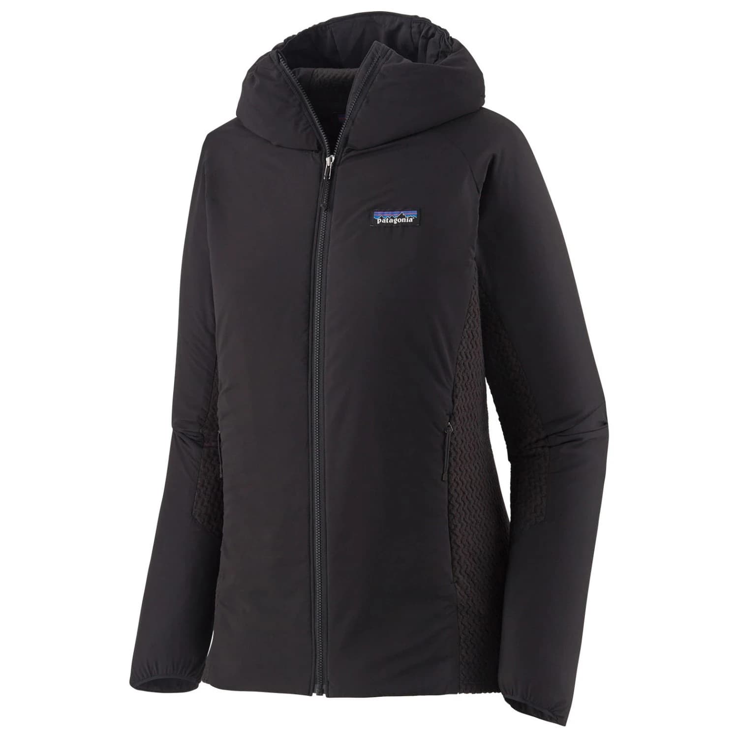Дамско синтетично яке Patagonia Women's Nano-Air Light Hybrid Hoody Synthetic jacket - Black