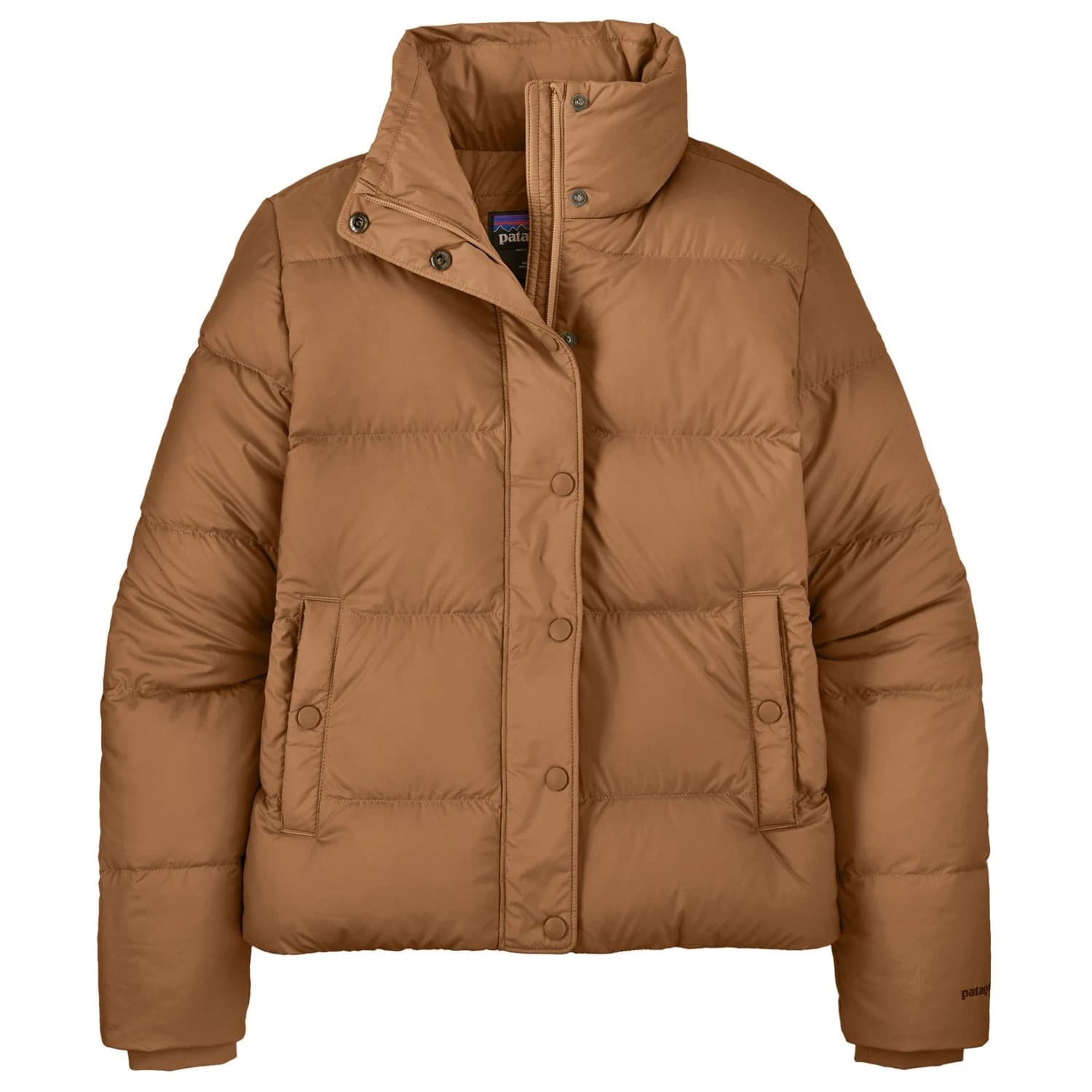 Дамско пухено яке Patagonia Women's Silent Down Jacket - Deer Brown