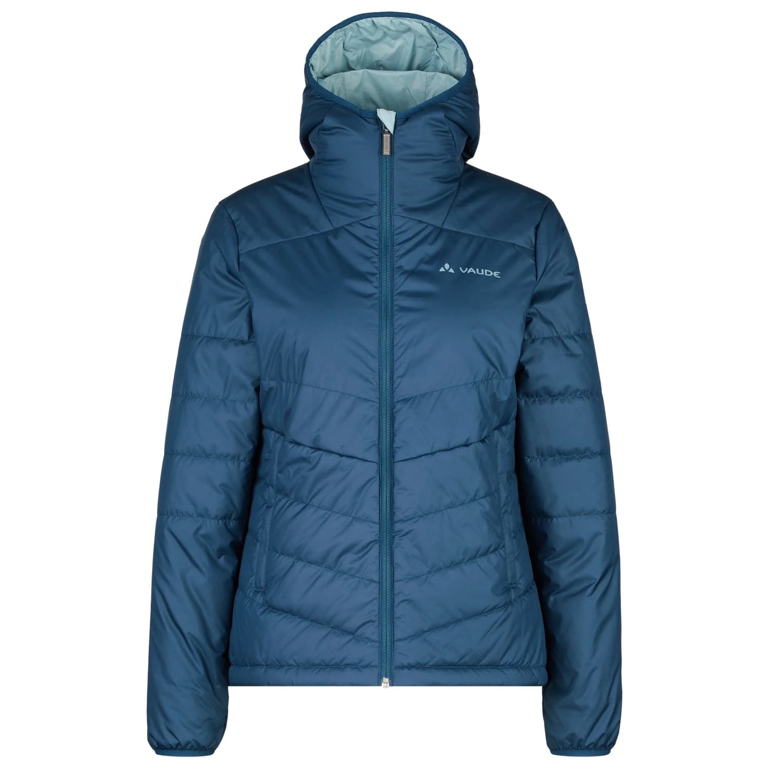 Дамско синтетично яке Vaude Women's Vinales Hooded Jacket Synthetic jacket - Dark Sea / Nordic Blue