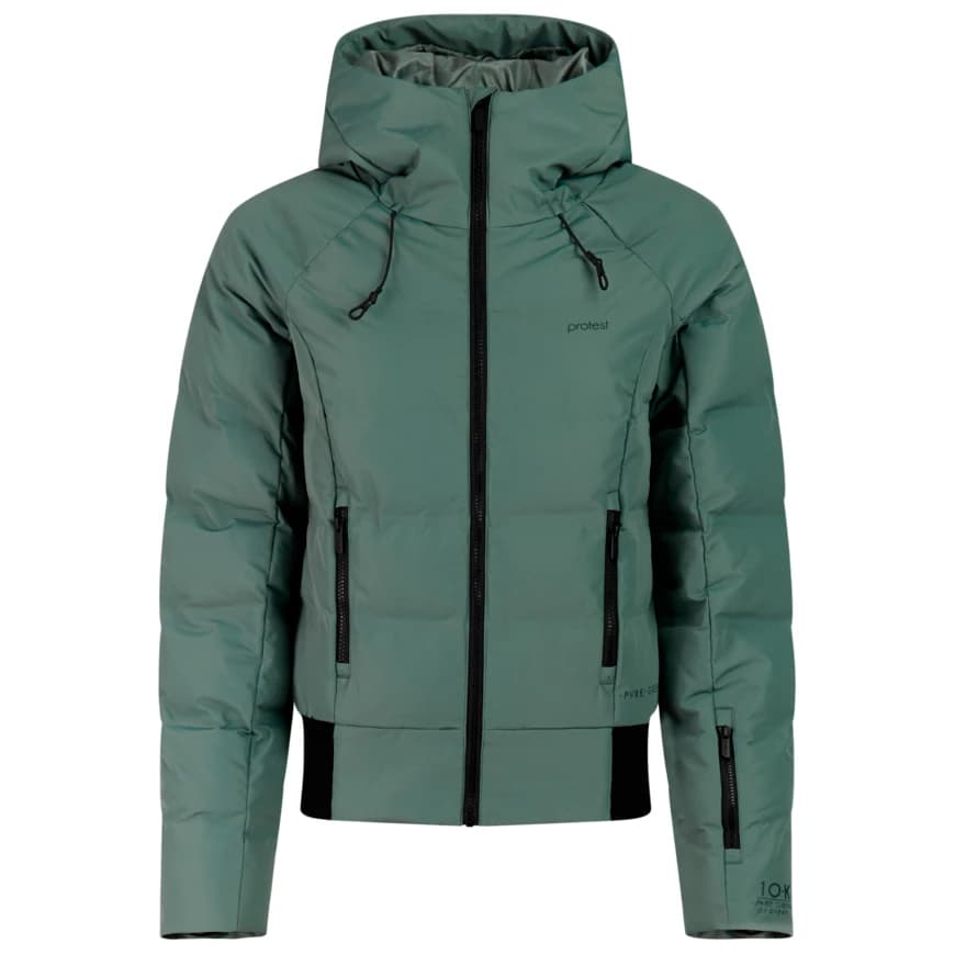 Дамско ски яке Protest Women's PRTAlysumi Snowjacket Ski jacket - Evergreen
