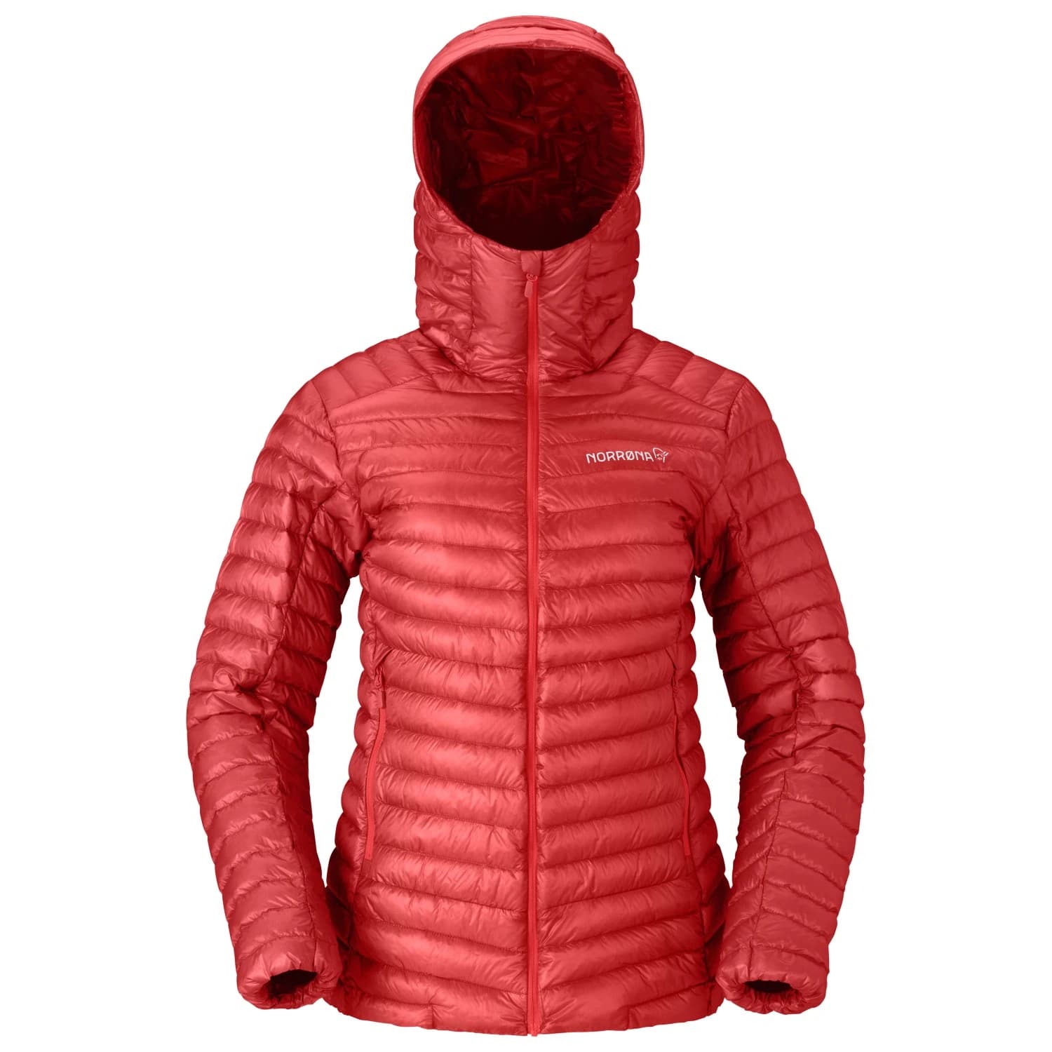 Дамско пухено яке Norrøna Women's Trollveggen Superlight Down800 Hood Down jacket - Baked Apple