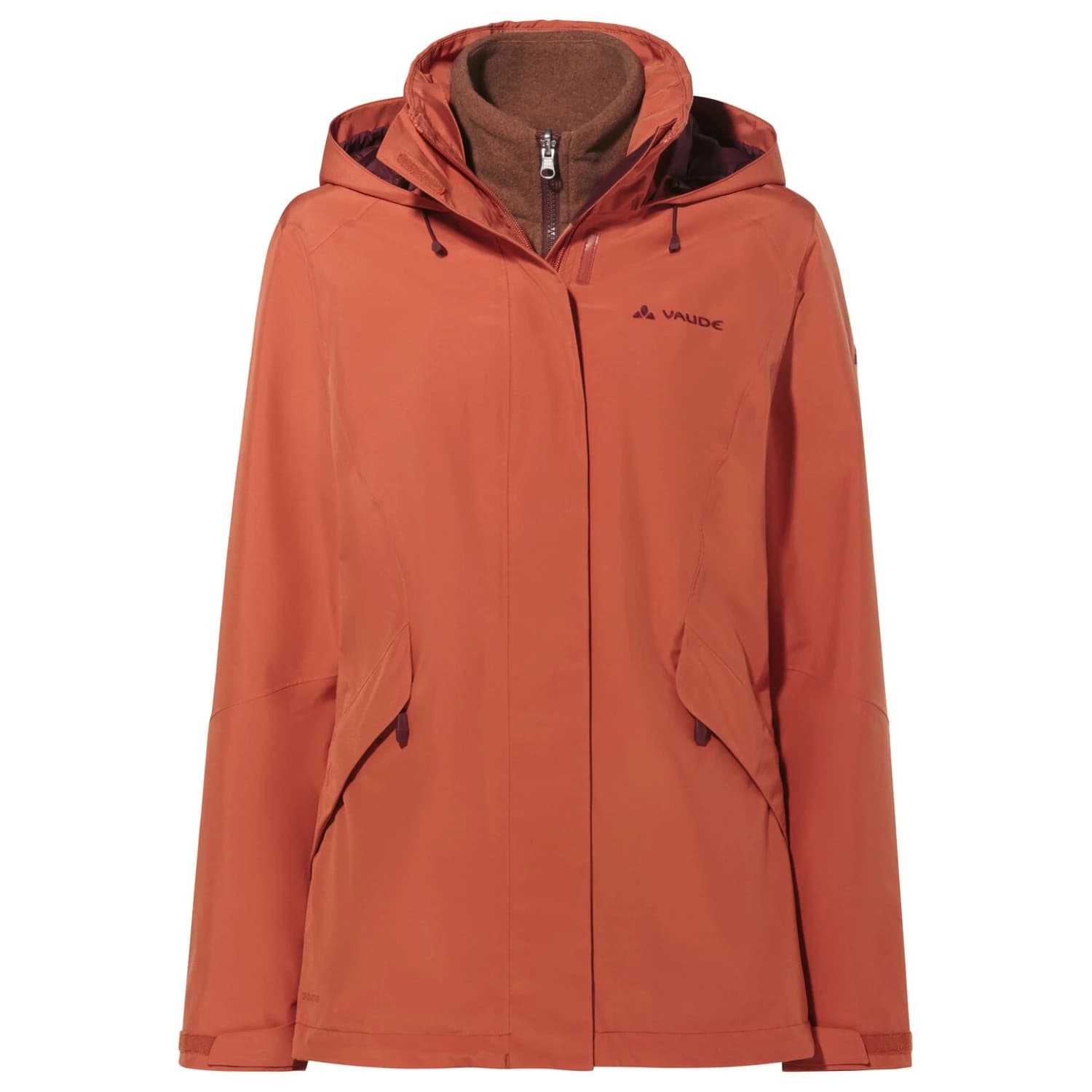 Дамско 3-в-1 яке Vaude Women's Rosemoor 3in1 Jacket II 3-in-1 jacket - Buckeye