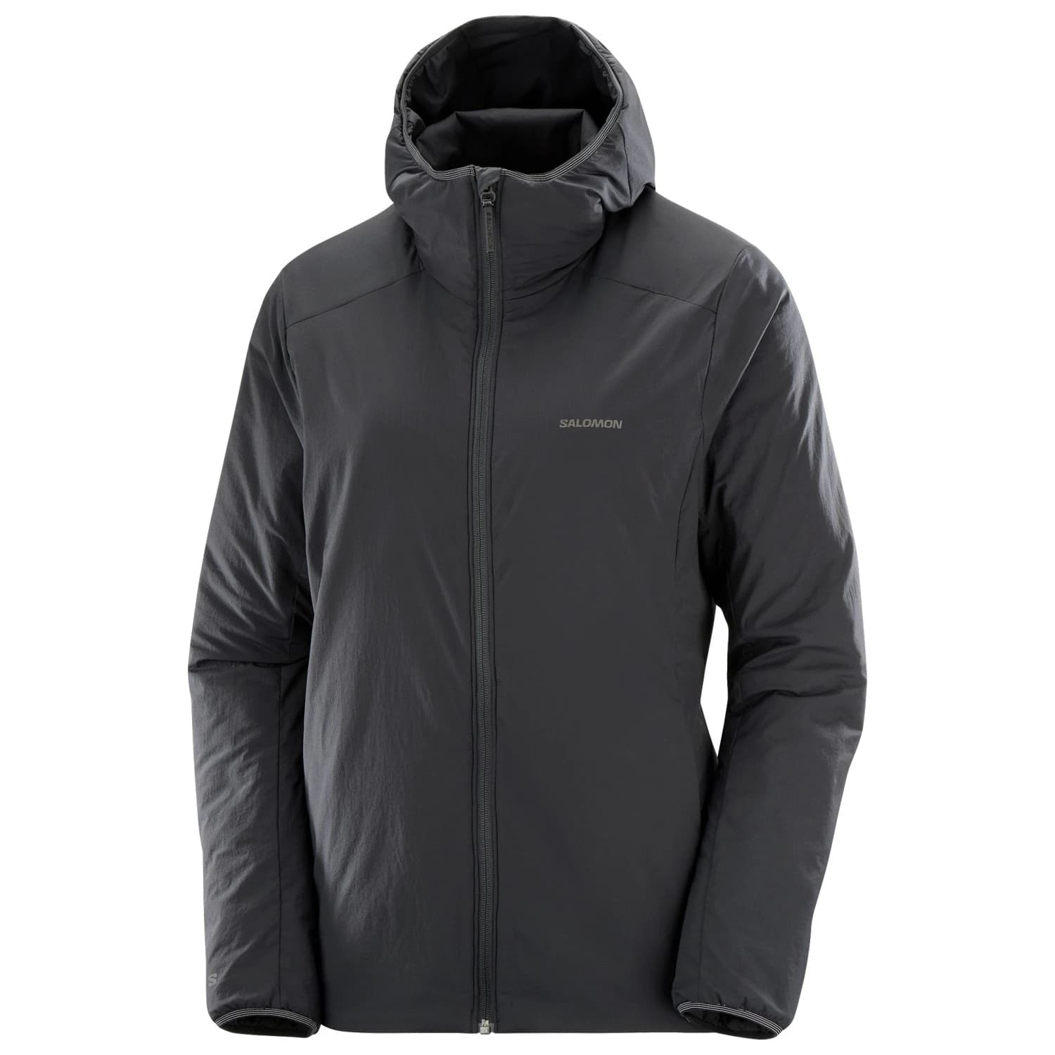Яке за бягане Salomon Women's Mountain Flex Jacket Hoodie Synthetic jacket - Deep Black