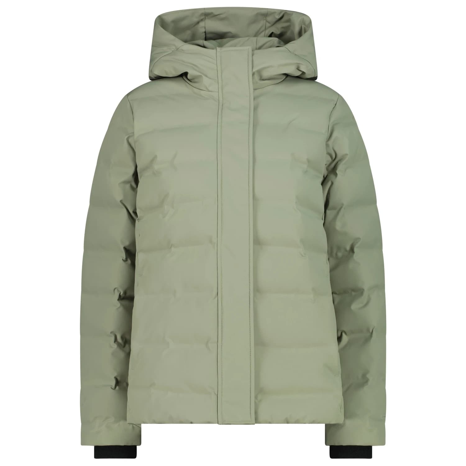 Дамско синтетично яке CMP Women's Down Jacket Fix Hood Synthetic jacket - Green Tea