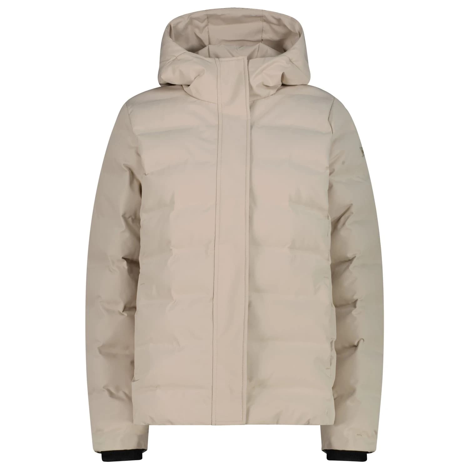 Дамско синтетично яке CMP Women's Down Jacket Fix Hood Synthetic jacket - Kaki