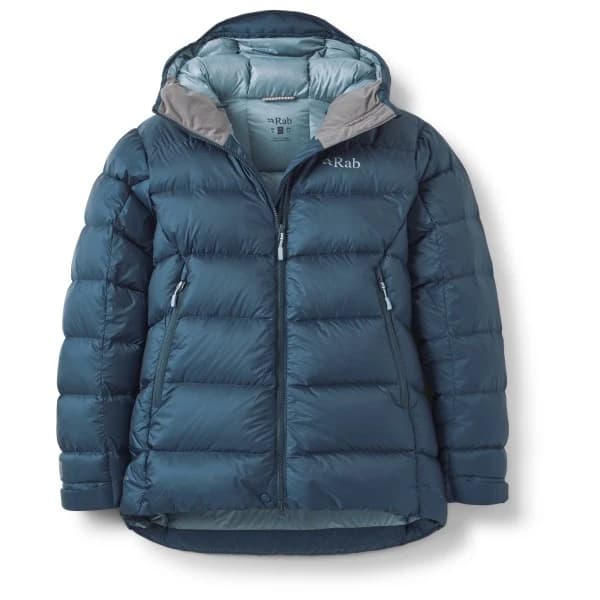 Пухено яке Rab Women's Neutrino Pro Hoody Down jacket - Tempest Blue