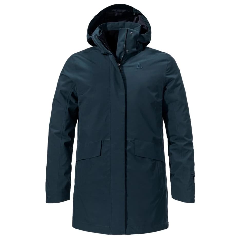 Дамско яке парка Schöffel Women's 3in1 Parka Borkol Parka - Navy Blazer