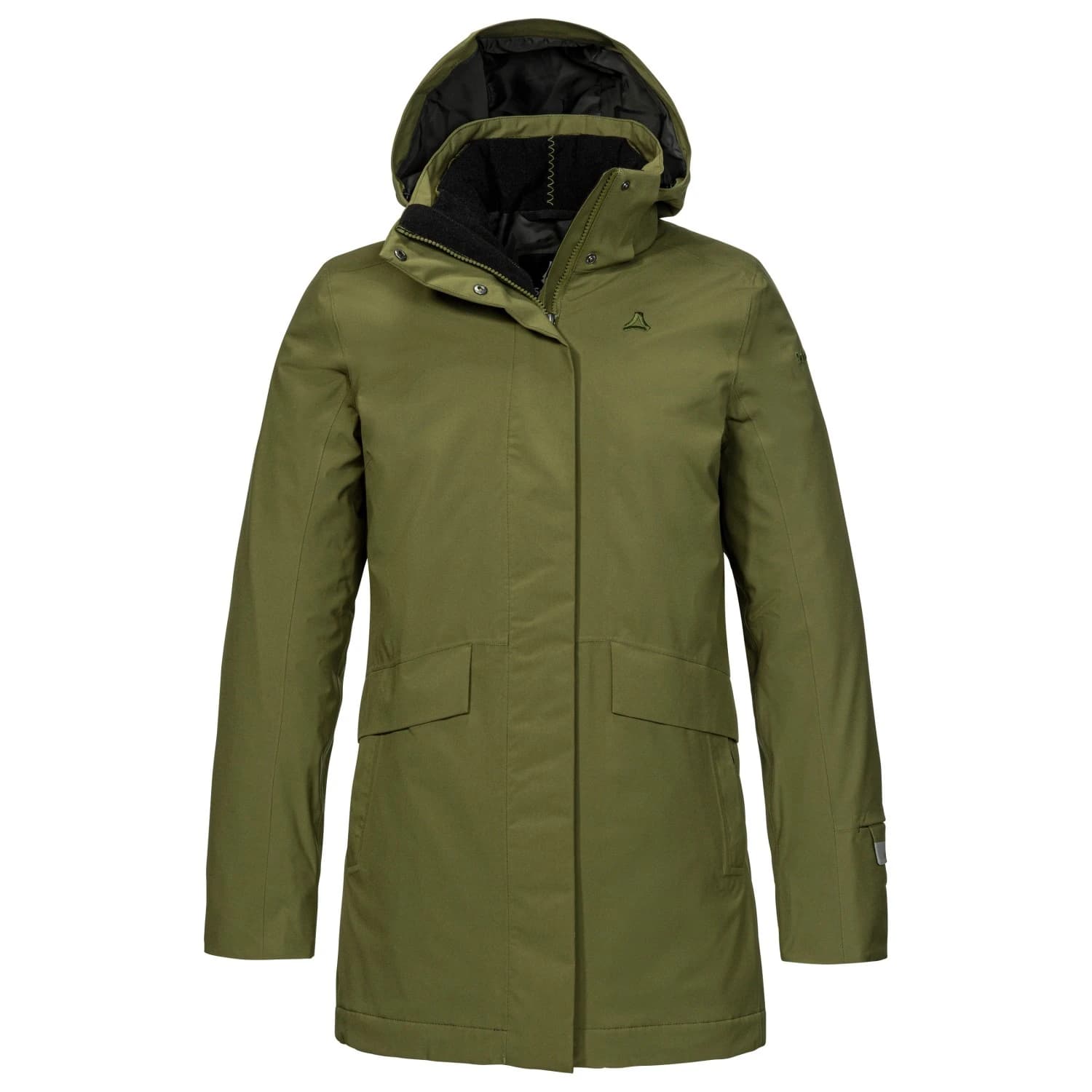 Дамско яке парка Schöffel Women's 3in1 Parka Borkol Parka - Avocado Branch