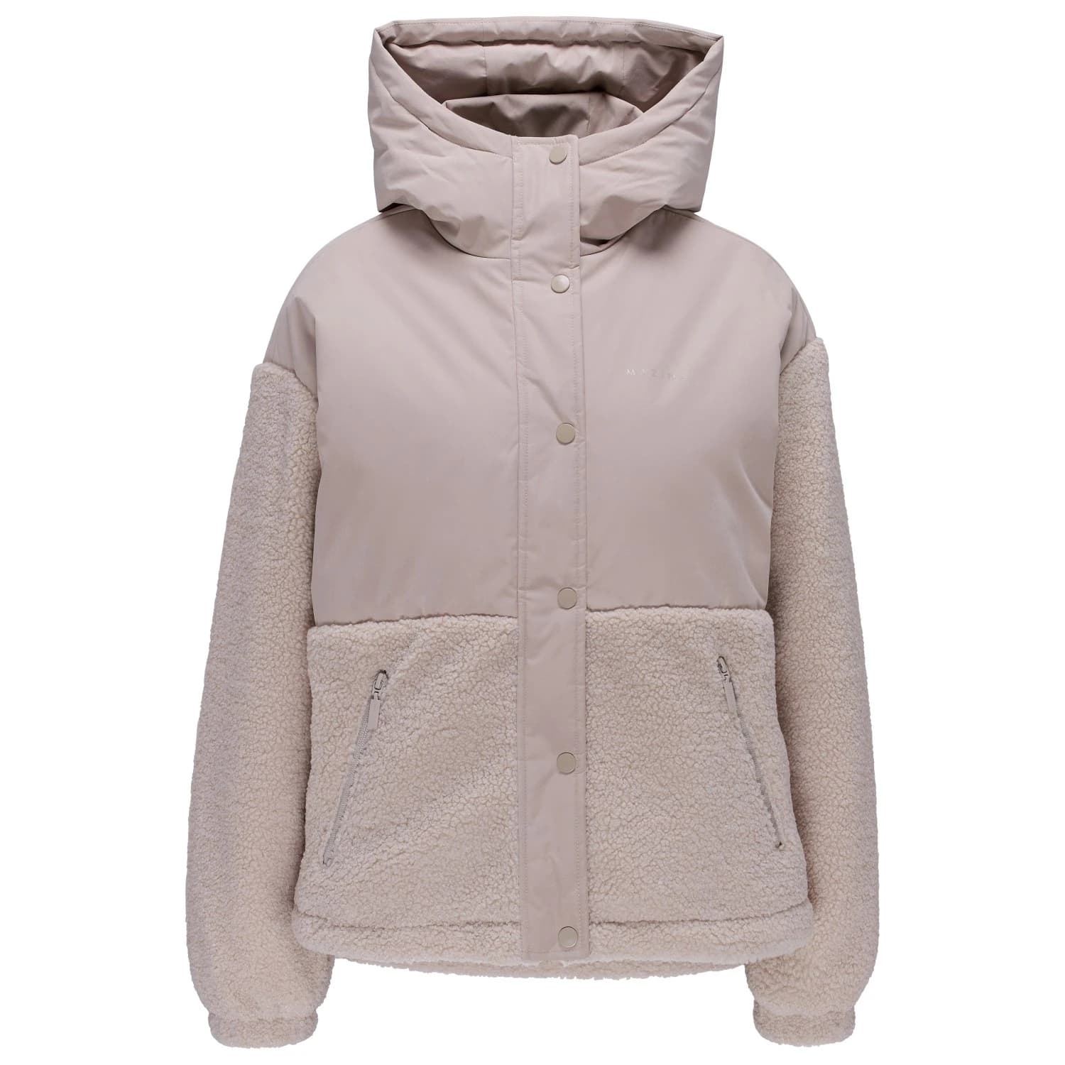 Дамско зимно яке Mazine Women's Fabric Blocking Jacket Winter jacket - Oat / Natural