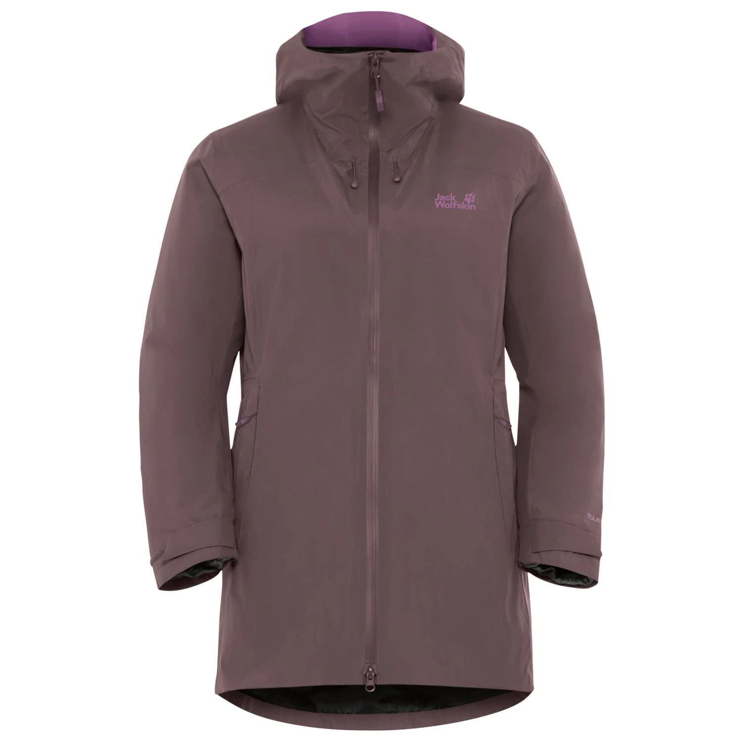 Дамско 3-в-1 яке Jack Wolfskin Women's Icecape 3in1 Down Jacket RDS 3-in-1 jacket - Sheer Plum