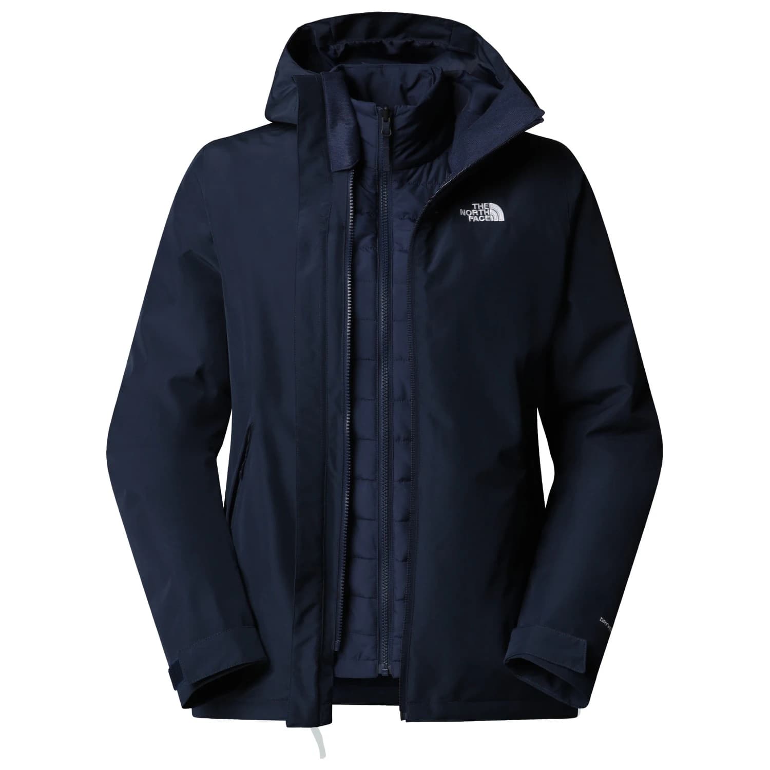 Дамско 3-в-1 яке The North Face Women's Carto Mono Triclimate Hooded Jacket 3-in-1 jacket - Summit Navy