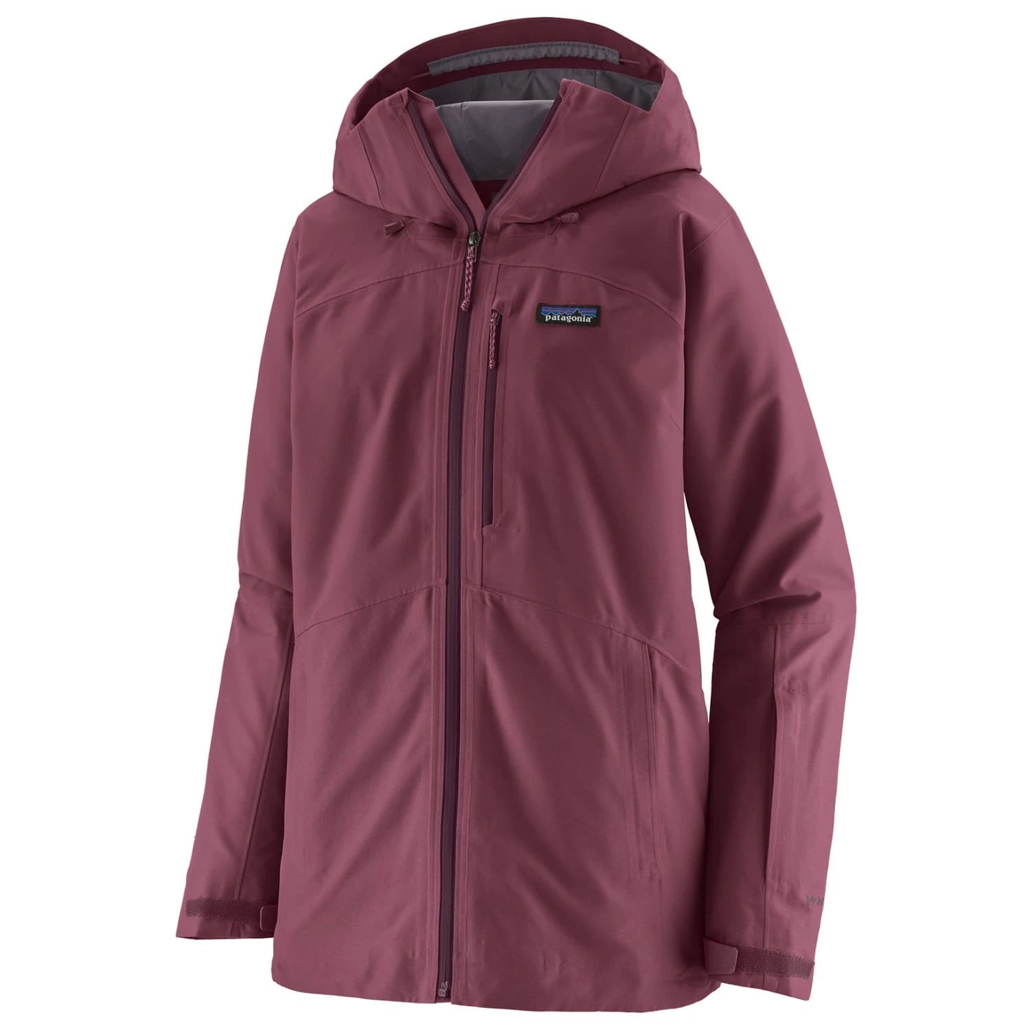 Ски яке Patagonia Women's Powder Town Jacket Ski jacket - Berry Fig