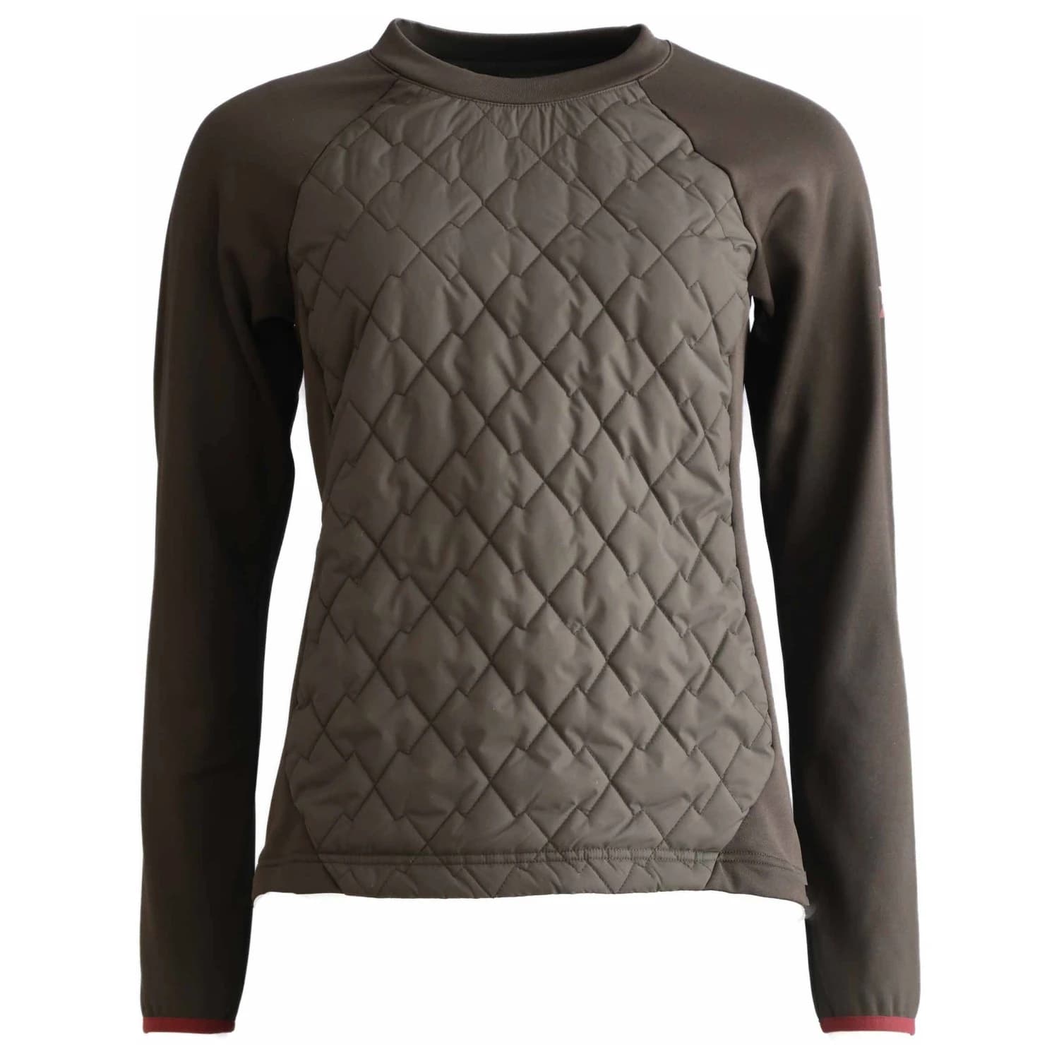 Фланелка с дълъг ръкав за колоездене Zimtstern Women's Spinz Hybrid Sweater Synthetic jumper - Black Ink / Pirate Black