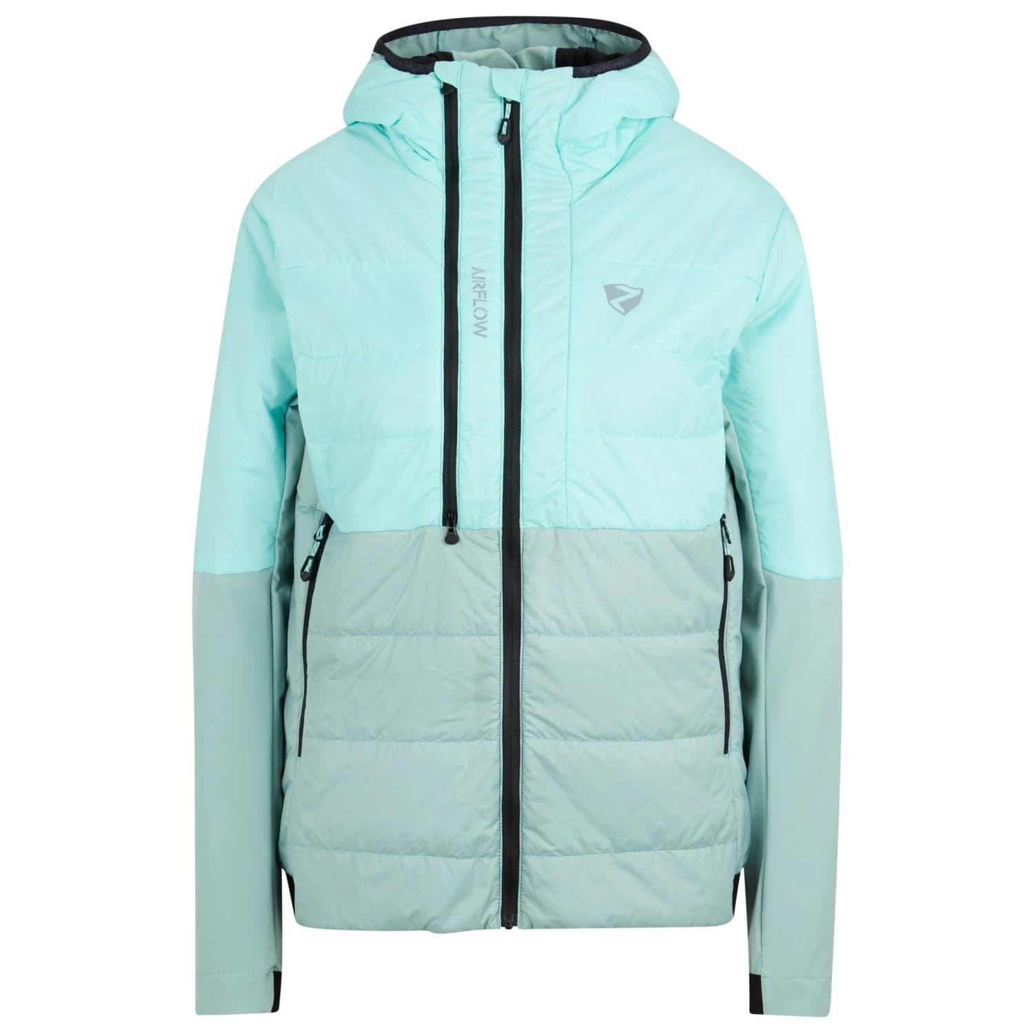 Дамско синтетично яке Ziener Women's Nakala-Z Synthetic jacket - Radiant Lagoon