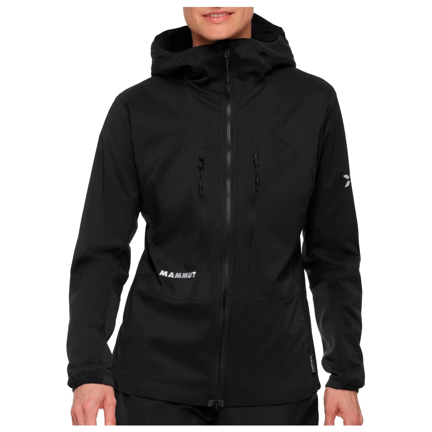 Дамско синтетично яке Mammut Women's Eiger Nordwand Insulation Flex Air Hooded Synthetic jacket - Black