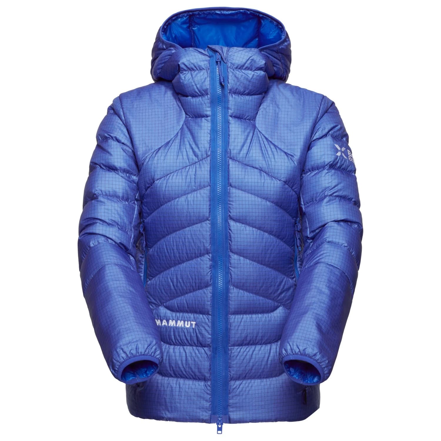 Дамско пухено яке Mammut Women's Eiger Nordwand Light Down IN Hooded Down jacket - Eiger Blue
