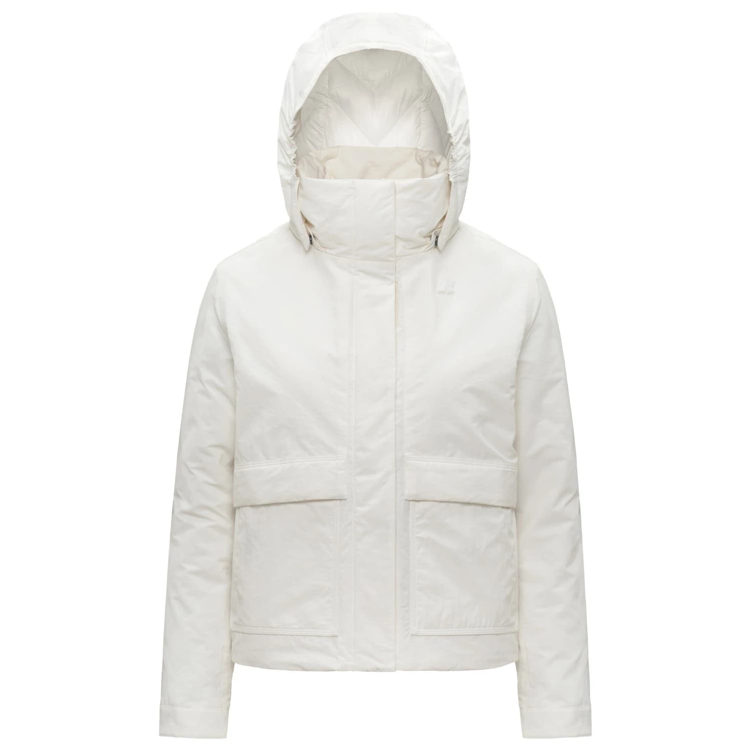 Дамско зимно яке K-Way Women's Kali Warm Cotton Nylon Winter jacket - White Gardenia
