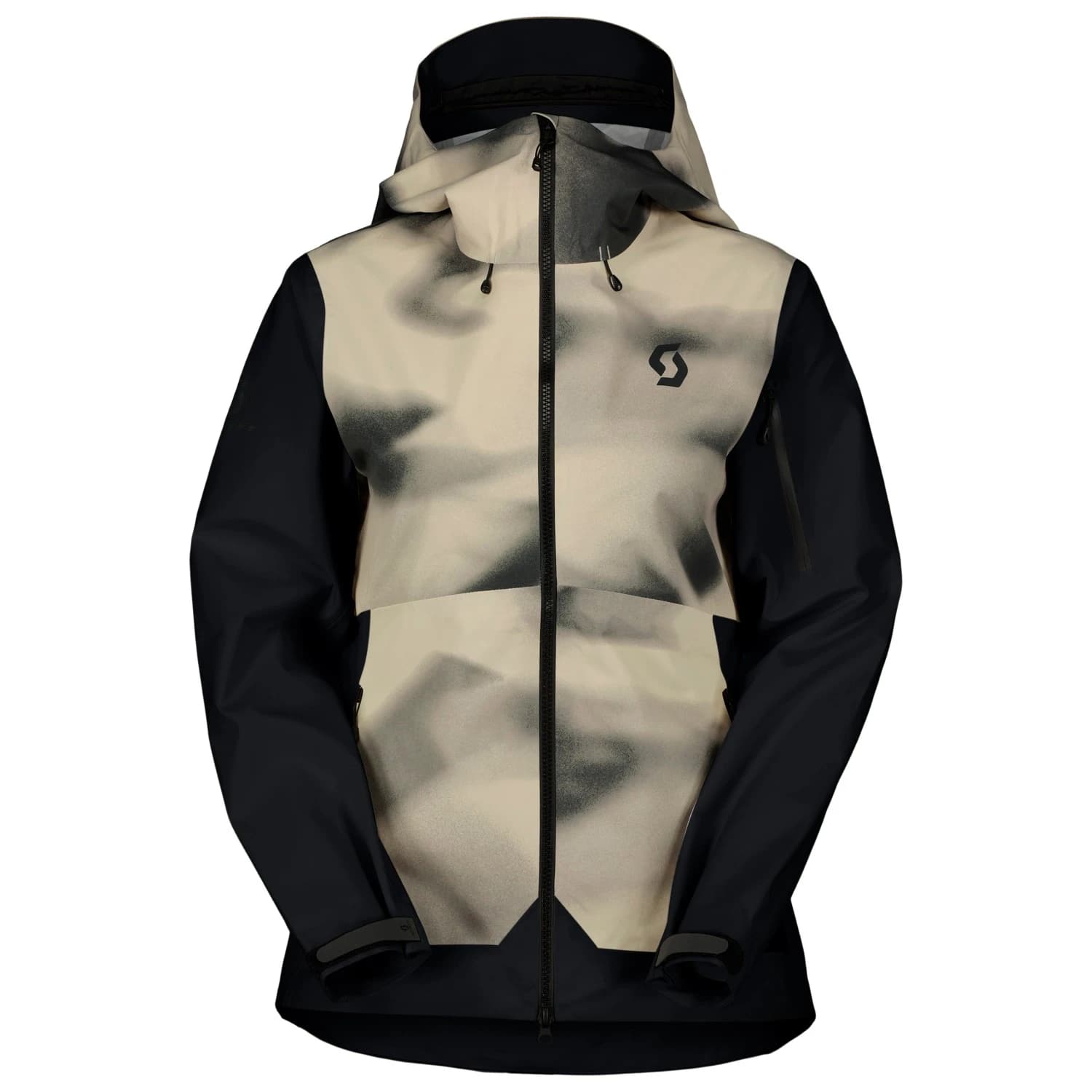 Дамско ски яке Scott Women's Jacket Explorair 3L Ski jacket - Dust Whiteprint / Dust White