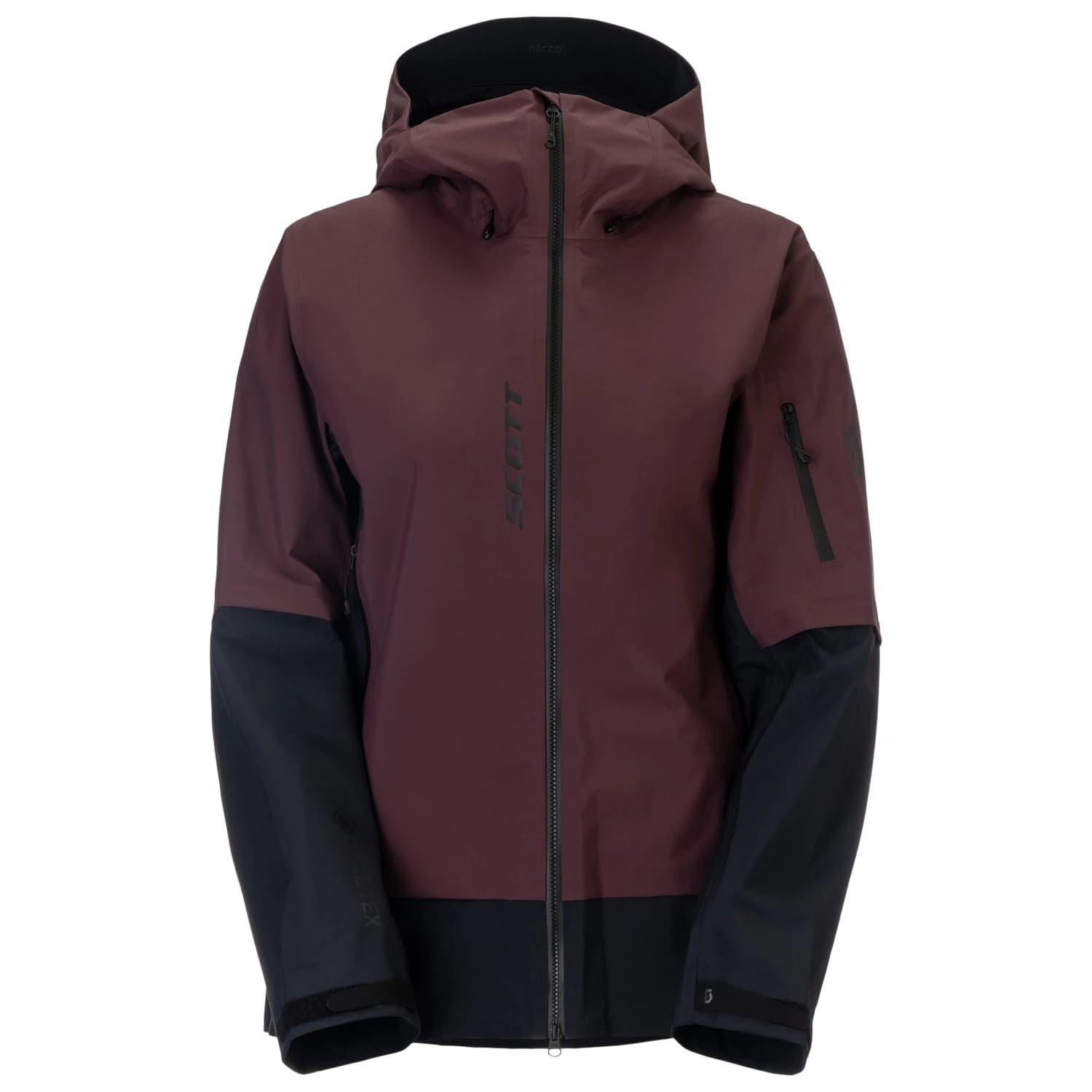 Ски яке Scott Women's Jacket Explorair GTX 3L Ski jacket - Cocoa Red / Black