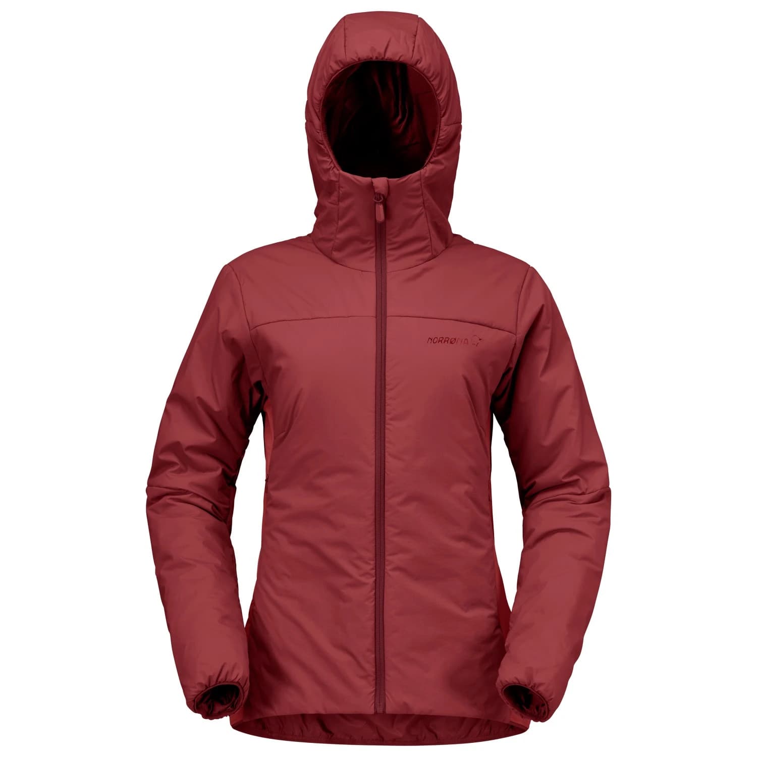 Дамско синтетично яке Norrøna Women's Femund Thermo60 Zip Hood Synthetic jacket - Port