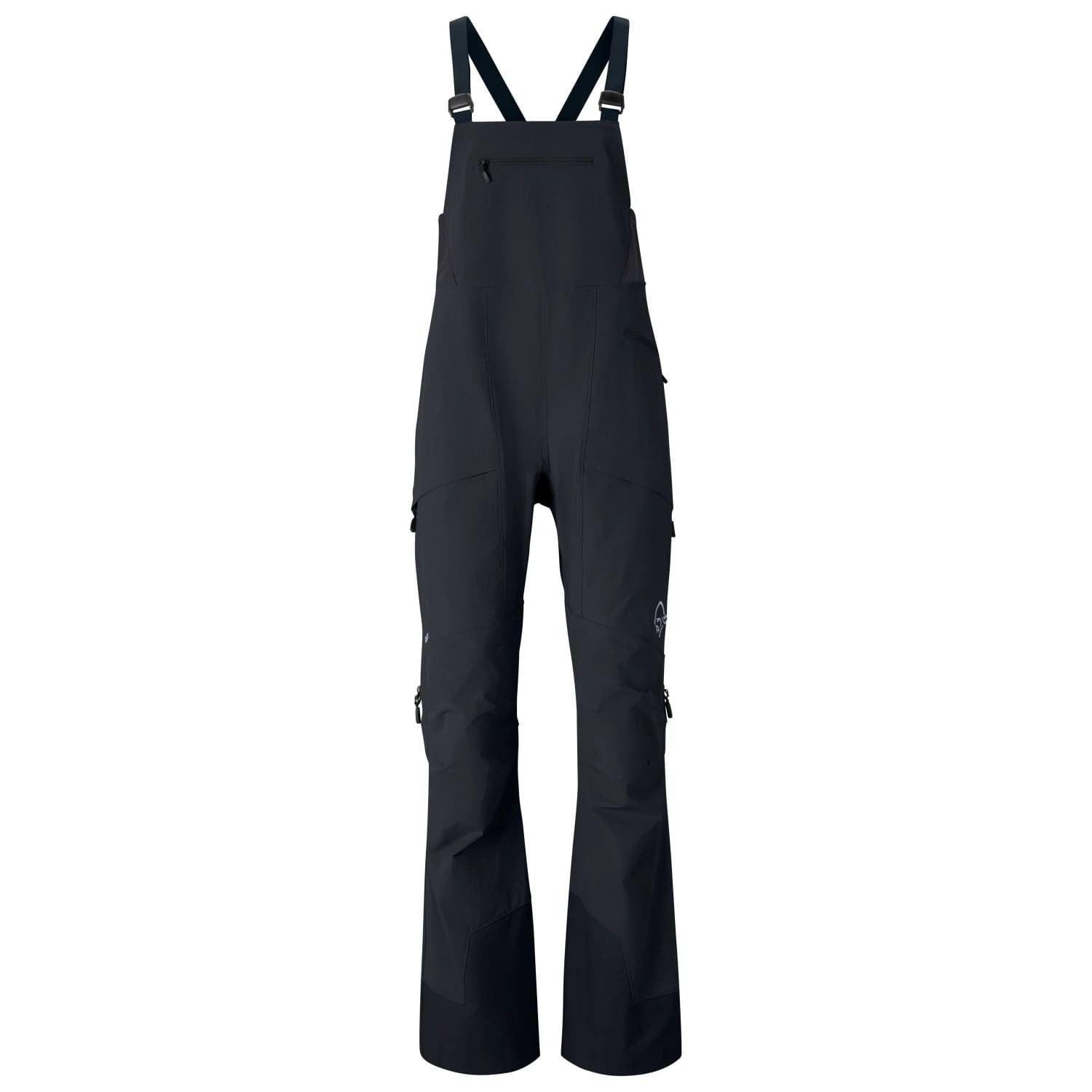 Дамски панталон за ски-туринг Norrøna Women's Møre Flex1 Bibs Ski touring trousers - Caviar Black
