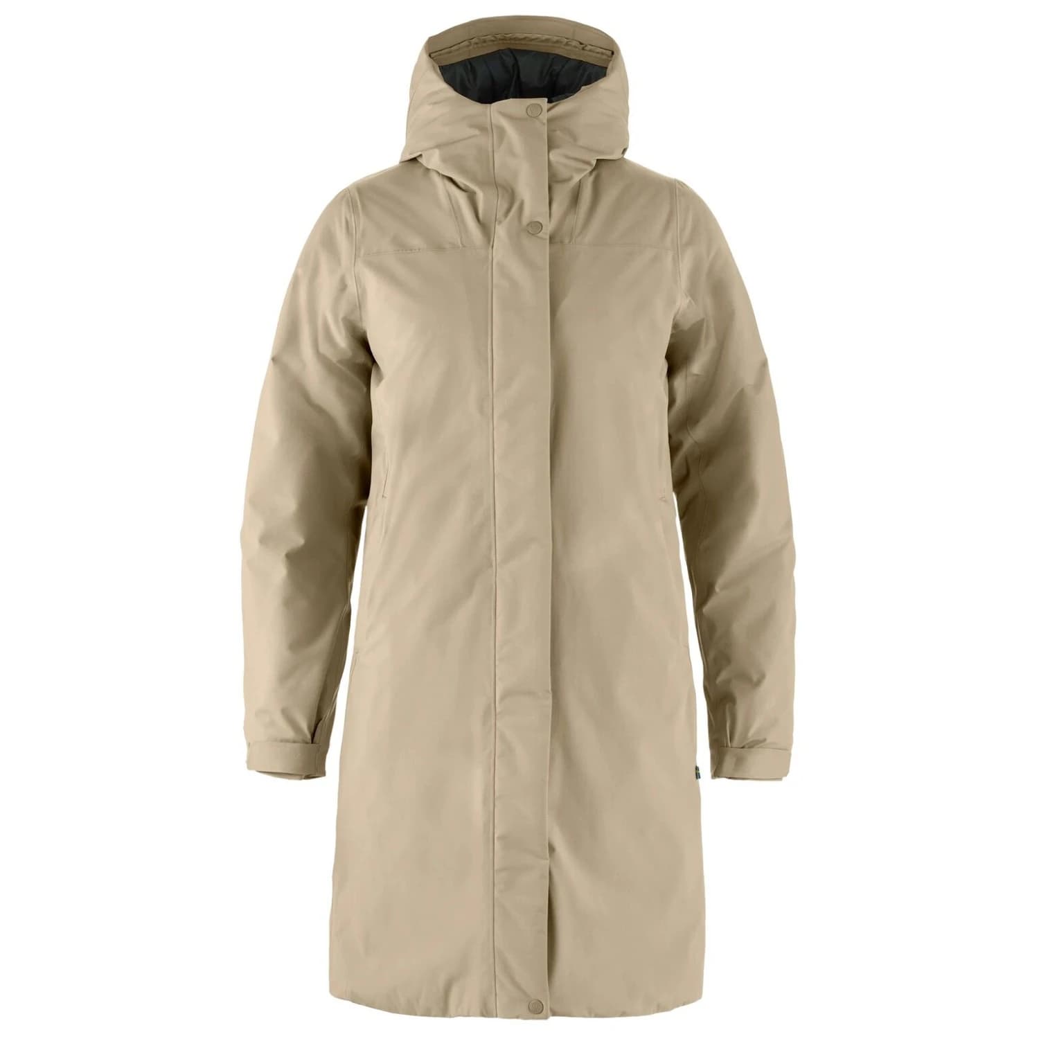 Дамско зимно яке Fjällräven Women's HC Hydratic Padded Parka Parka - Fossil