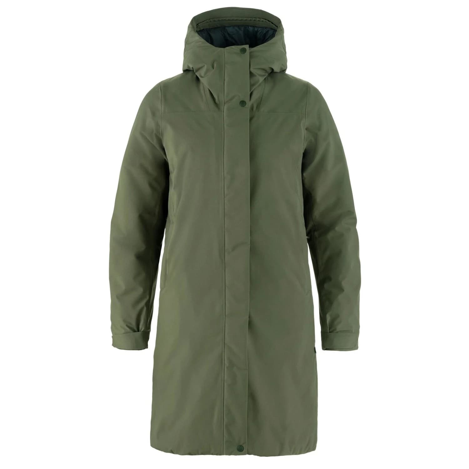 Дамско зимно яке Fjällräven Women's HC Hydratic Padded Parka Parka - Laurel Green