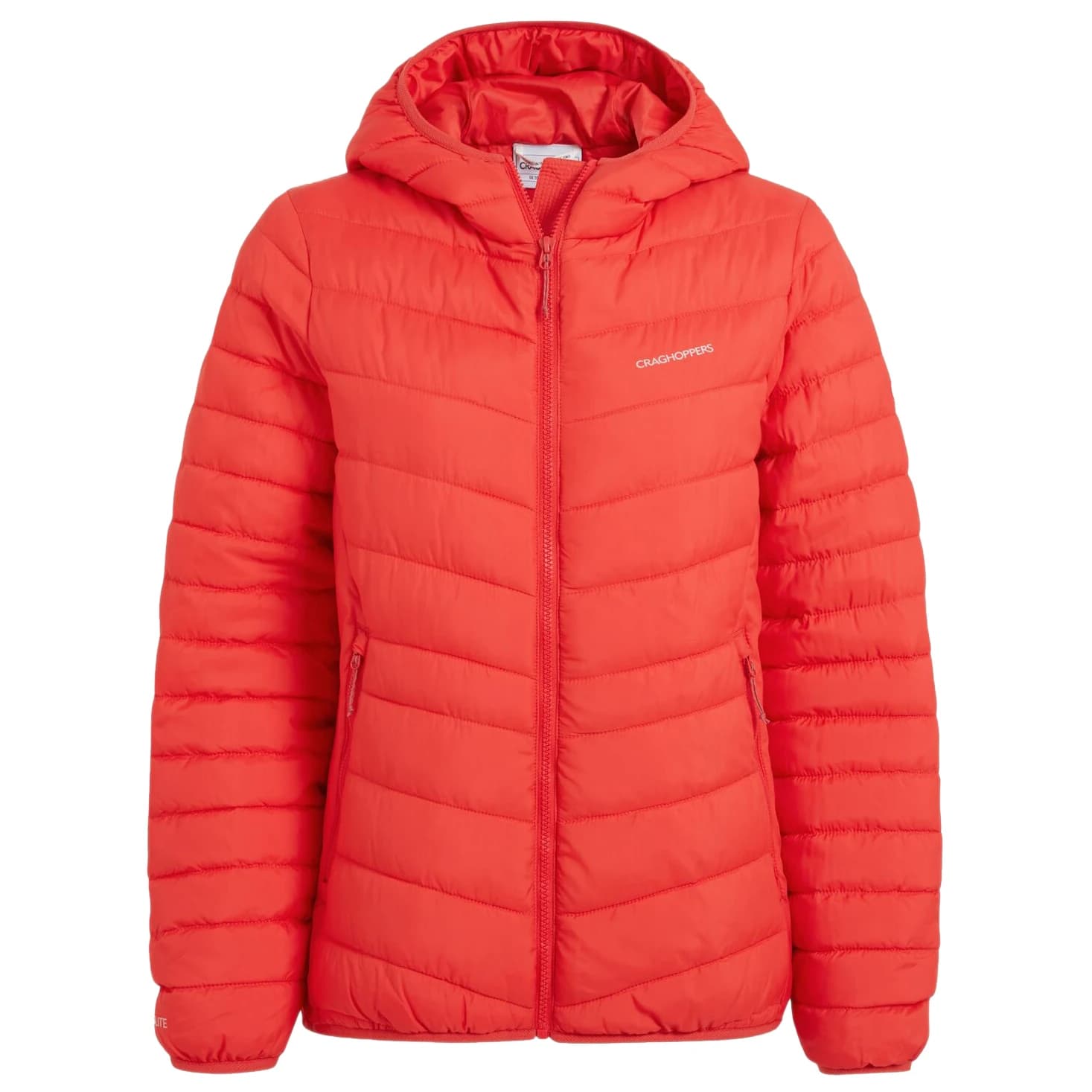 Дамско синтетично яке Craghoppers Women's Compresslite IX Hooded Jacket Synthetic jacket - Dawn Red