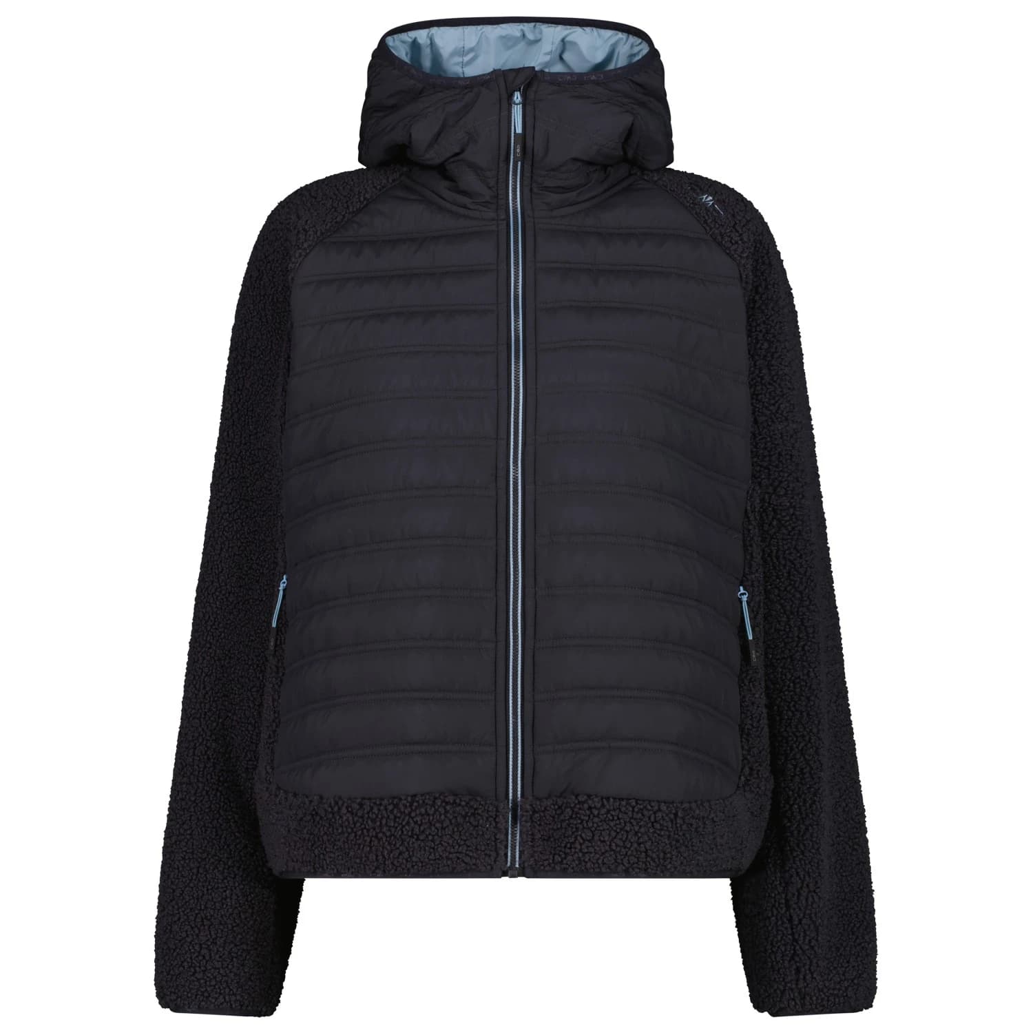 Синтетично яке CMP Women's Jacket Hybrid Fix Hood 36P1446 Hybrid jacket - Antracite