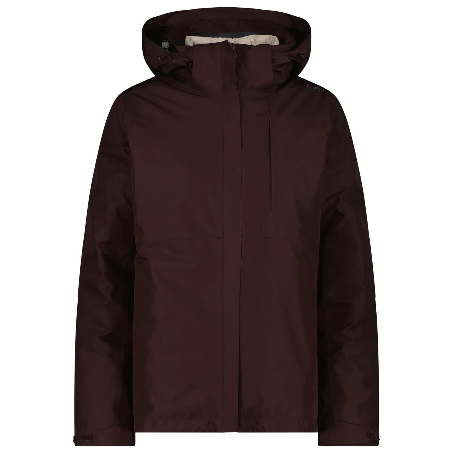 Дамско 3-в-1 яке CMP Women's Jacket Zip Hood + Inner Jacket 36Z2036D 3-in-1 jacket - Black Berry