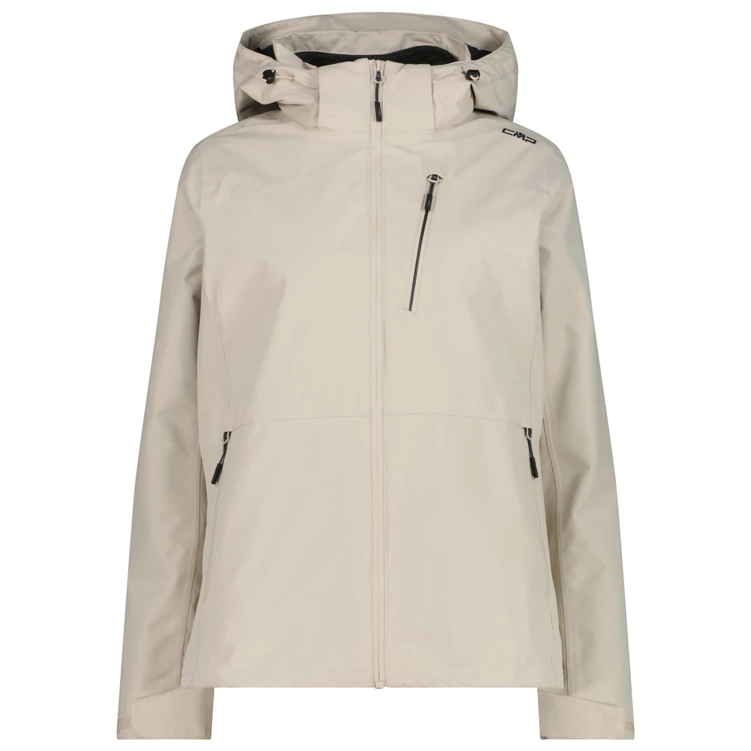 Дамско 3-в-1 яке CMP Women's Jacket Zip Hood + Inner Jacket 36Z2056D 3-in-1 jacket - Kaki