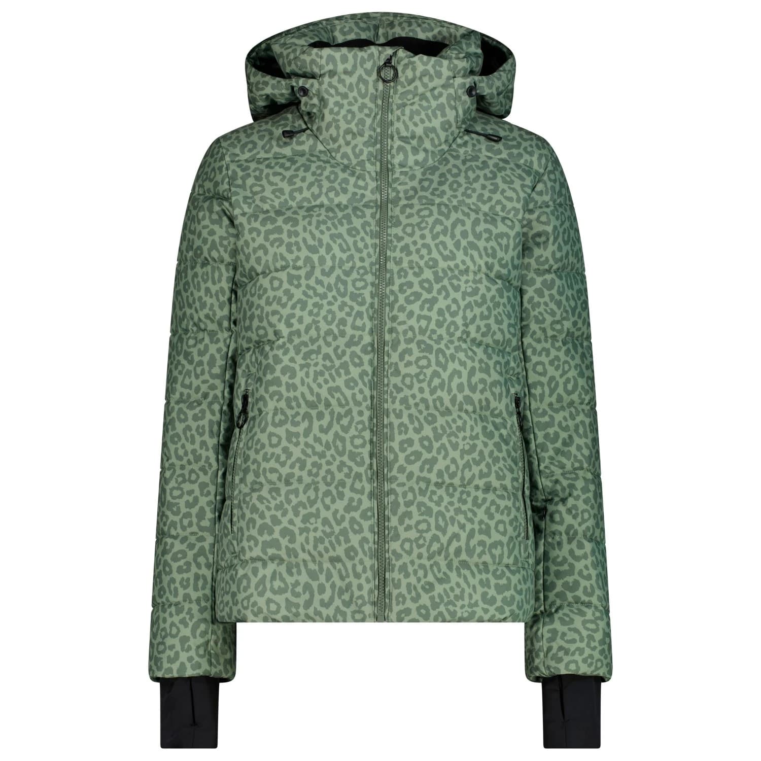 Ски яке CMP Women's Jacket Fix Hood 36W0966 Ski jacket - Green Tea / Salvia