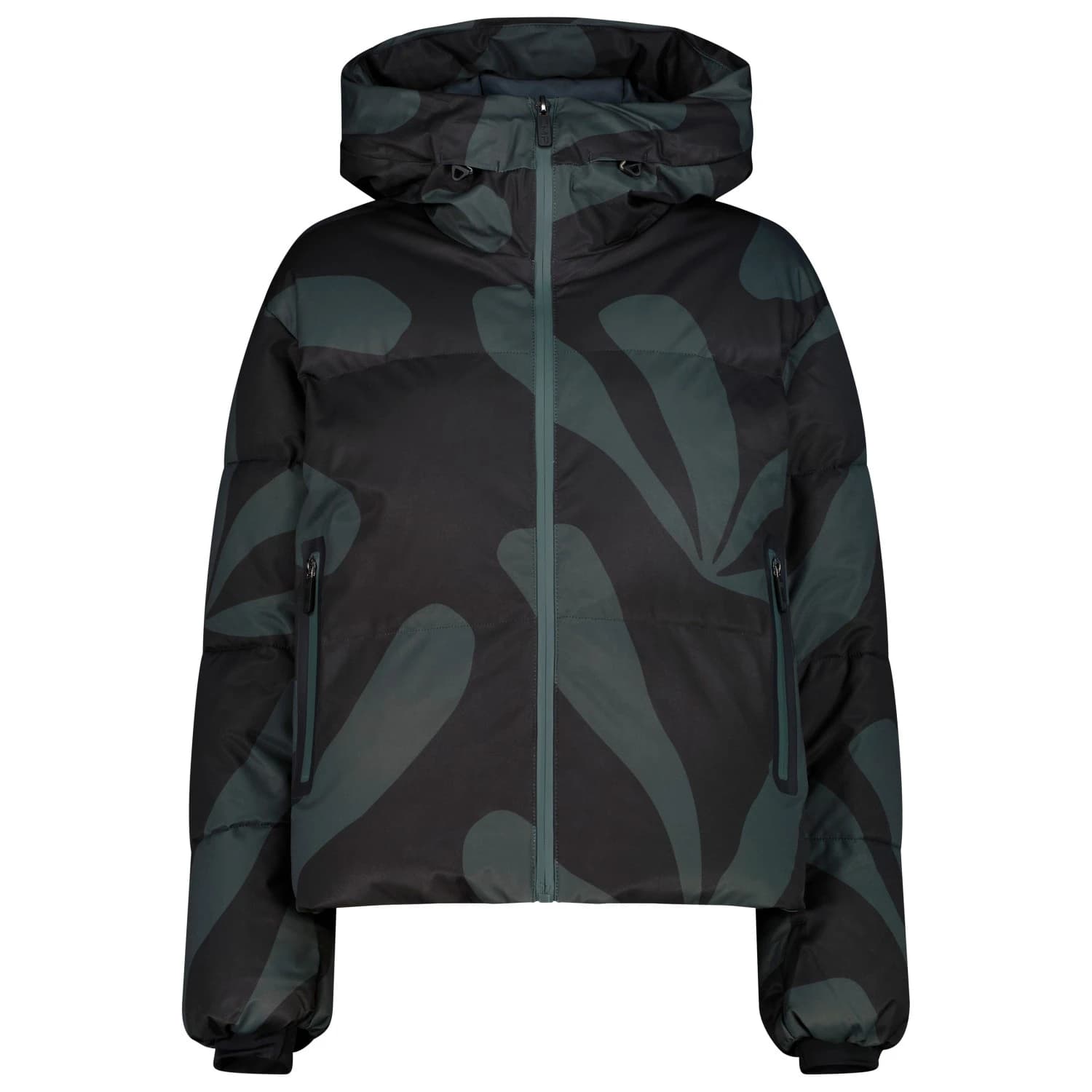 Ски яке CMP Women's Jacket Fix Hood 36Z0136 Ski jacket - Jungle / Nero