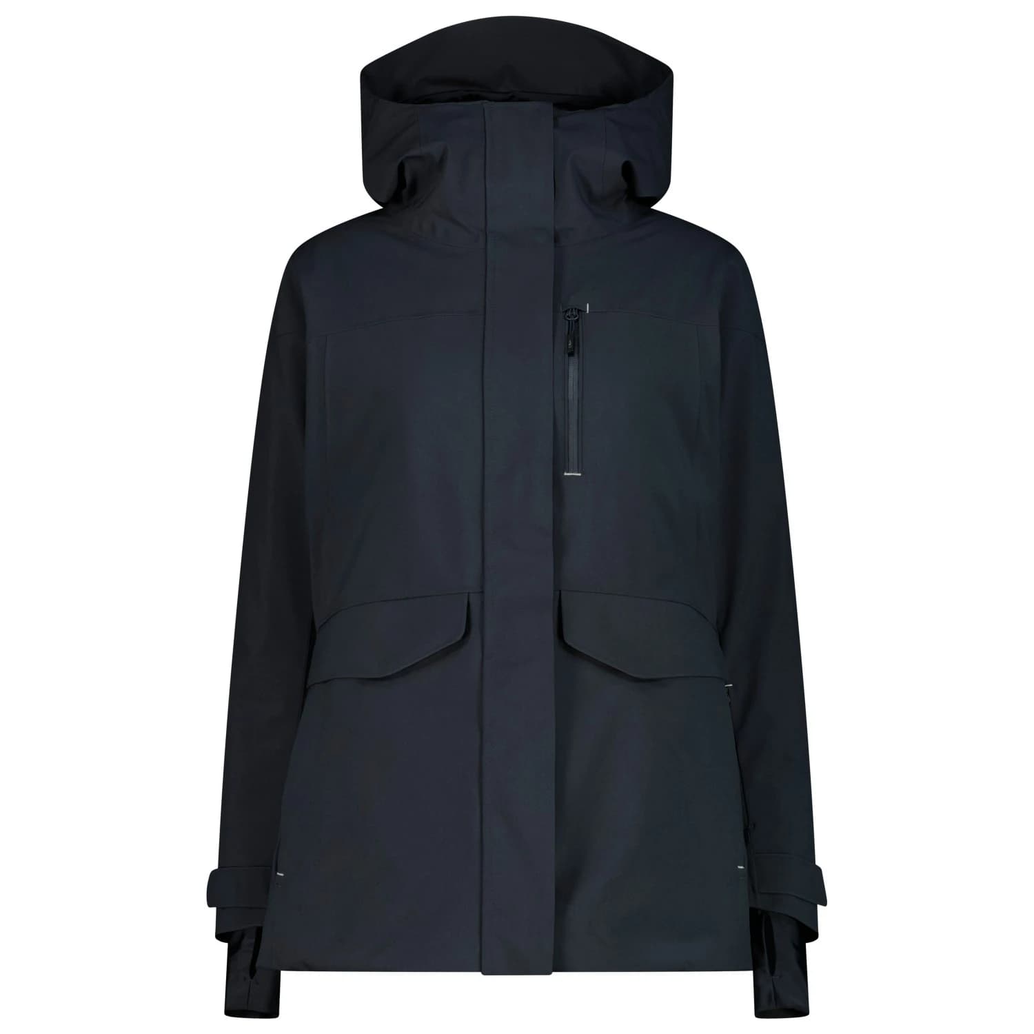 Ски яке CMP Women's Long Jacket Fix Hood 36W0686 Winter jacket - Antracite