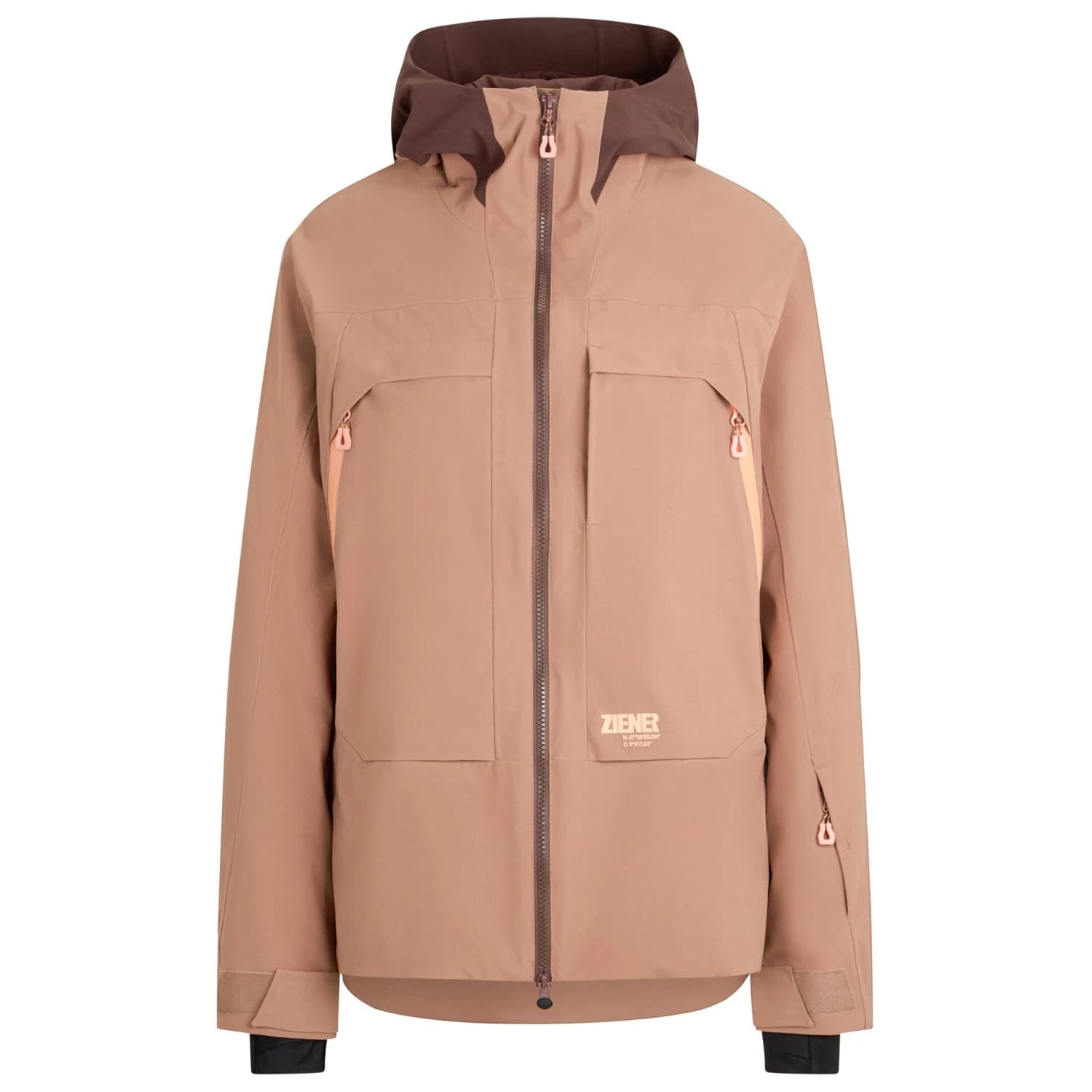 Ски яке Ziener Women's Rafina-Z Ski jacket - Brownie