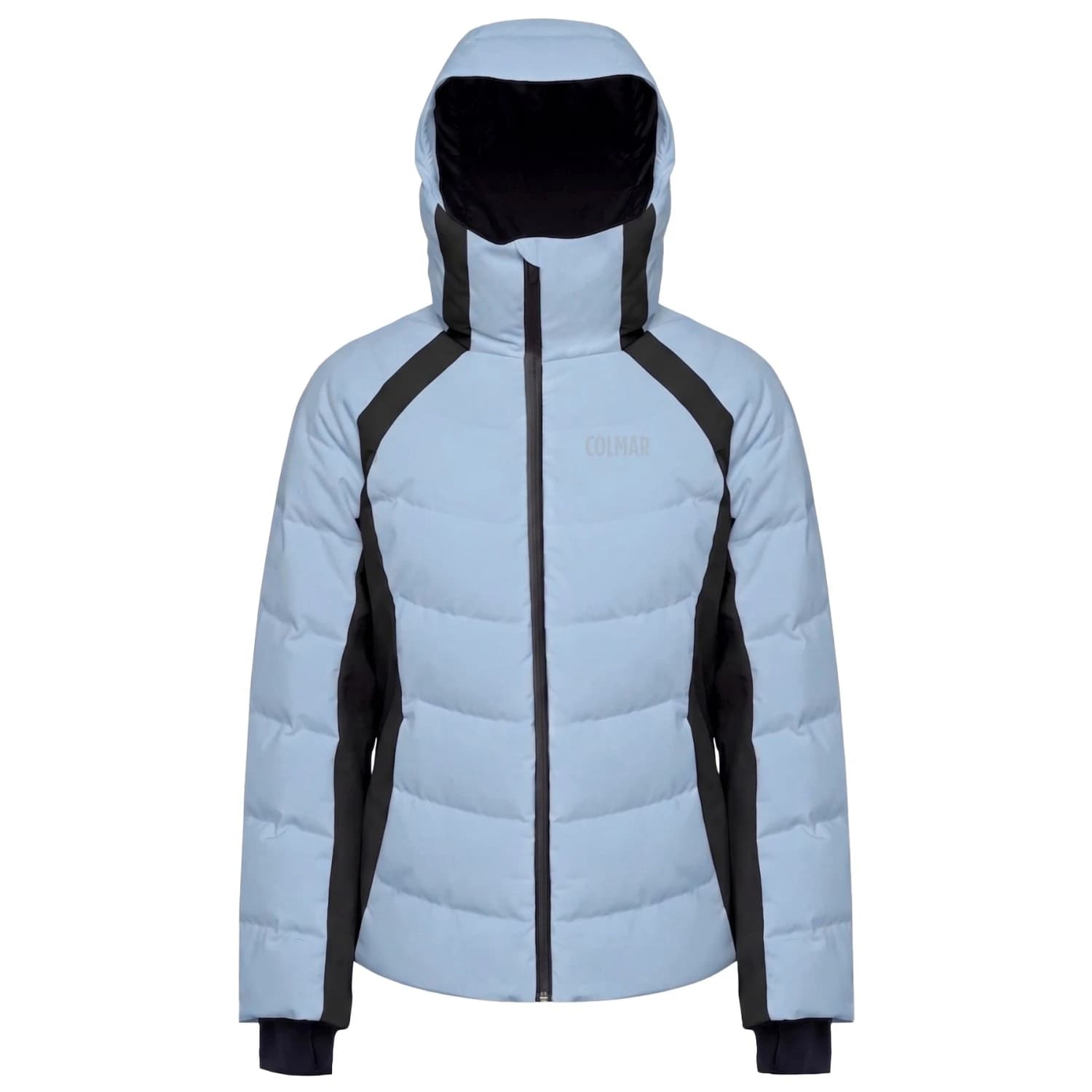 Ски яке Colmar Active Women's Charming Printed Quilted Jacket Ski jacket - Capri Blue / Black