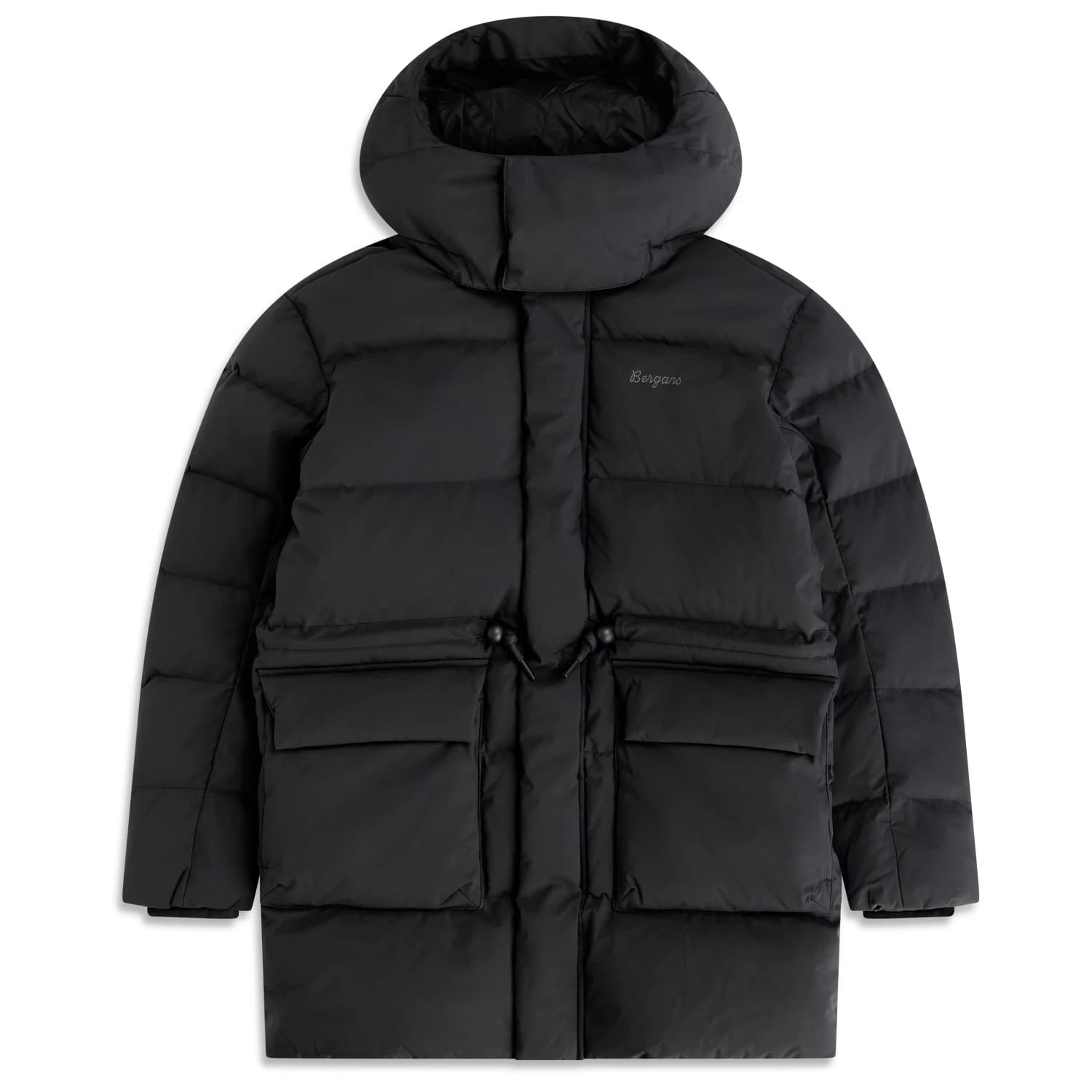 Пухено яке Bergans Women's Dyna Down Hood Jacket Down jacket - Dark Shadow Grey