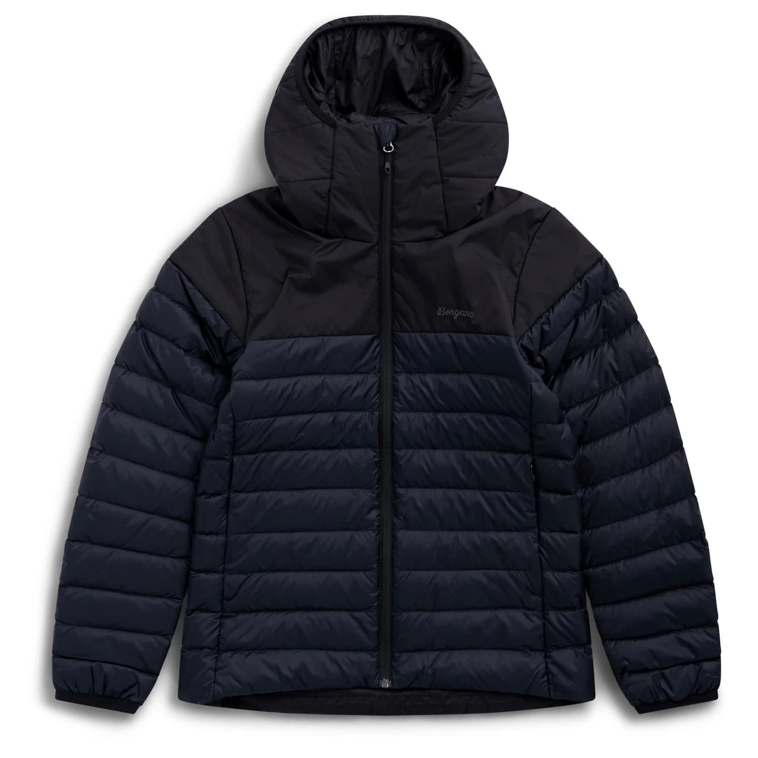 Дамско пухено яке Bergans Women's Lom Light Down Hood Jacket Down jacket - Black