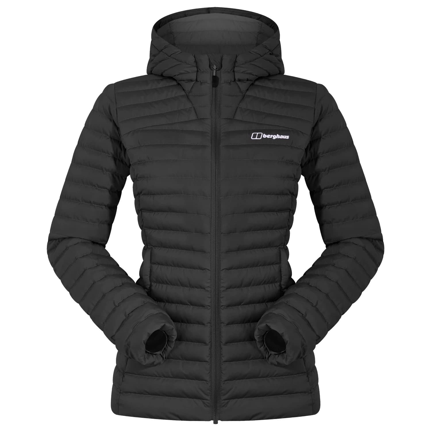 Дамско синтетично яке Berghaus Women's Nula Micro Jacket Synthetic jacket - Black / Black