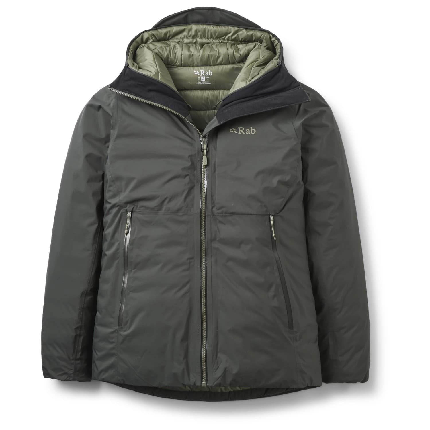 Пухено яке Rab Women's Microlight Shield Jacket Down jacket - Dark Army