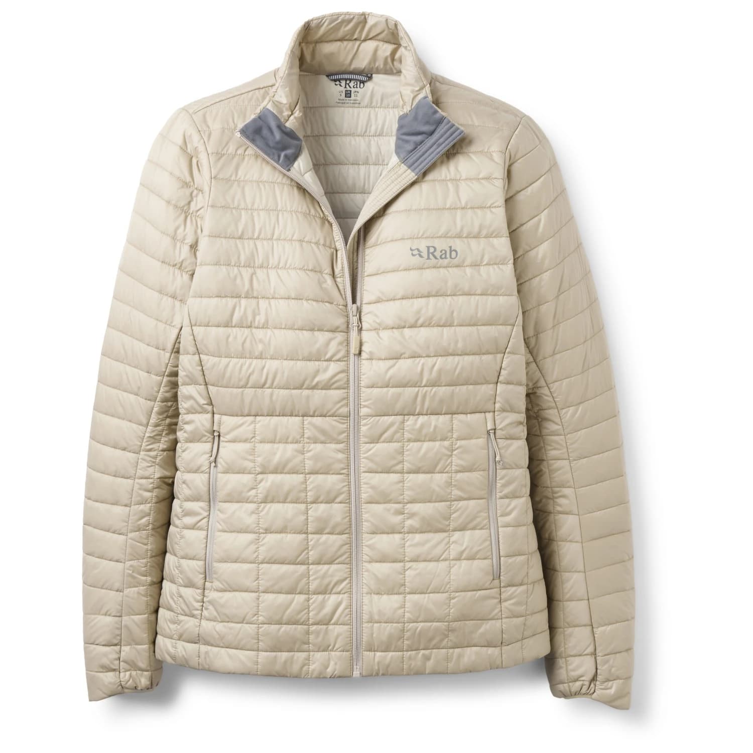 Дамско пухено яке Rab Women's Microlighter Jacket Down jacket - Dark Pebble
