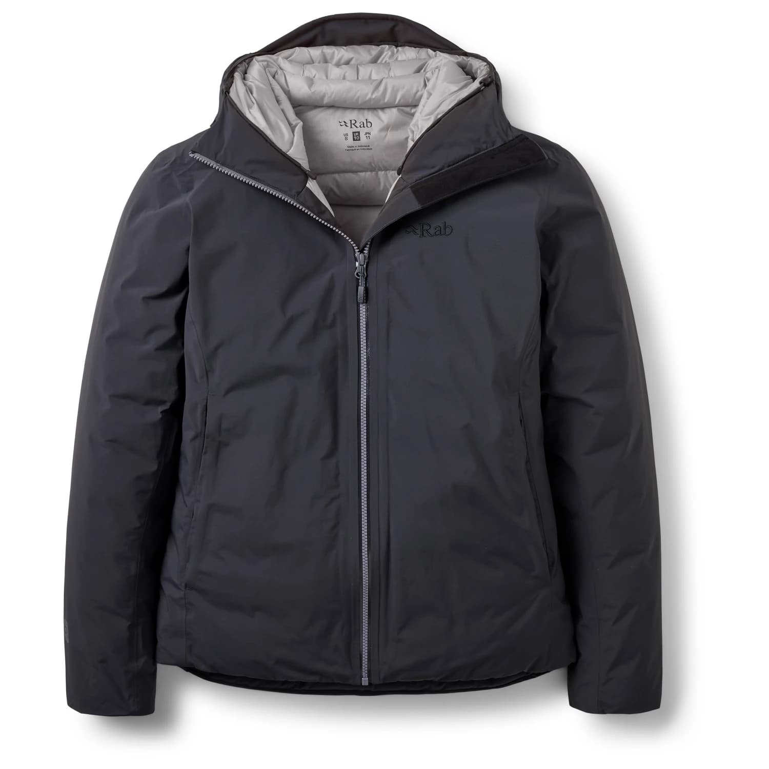 Пухено яке Rab Women's Valiance Jacket Down jacket - Anthracite