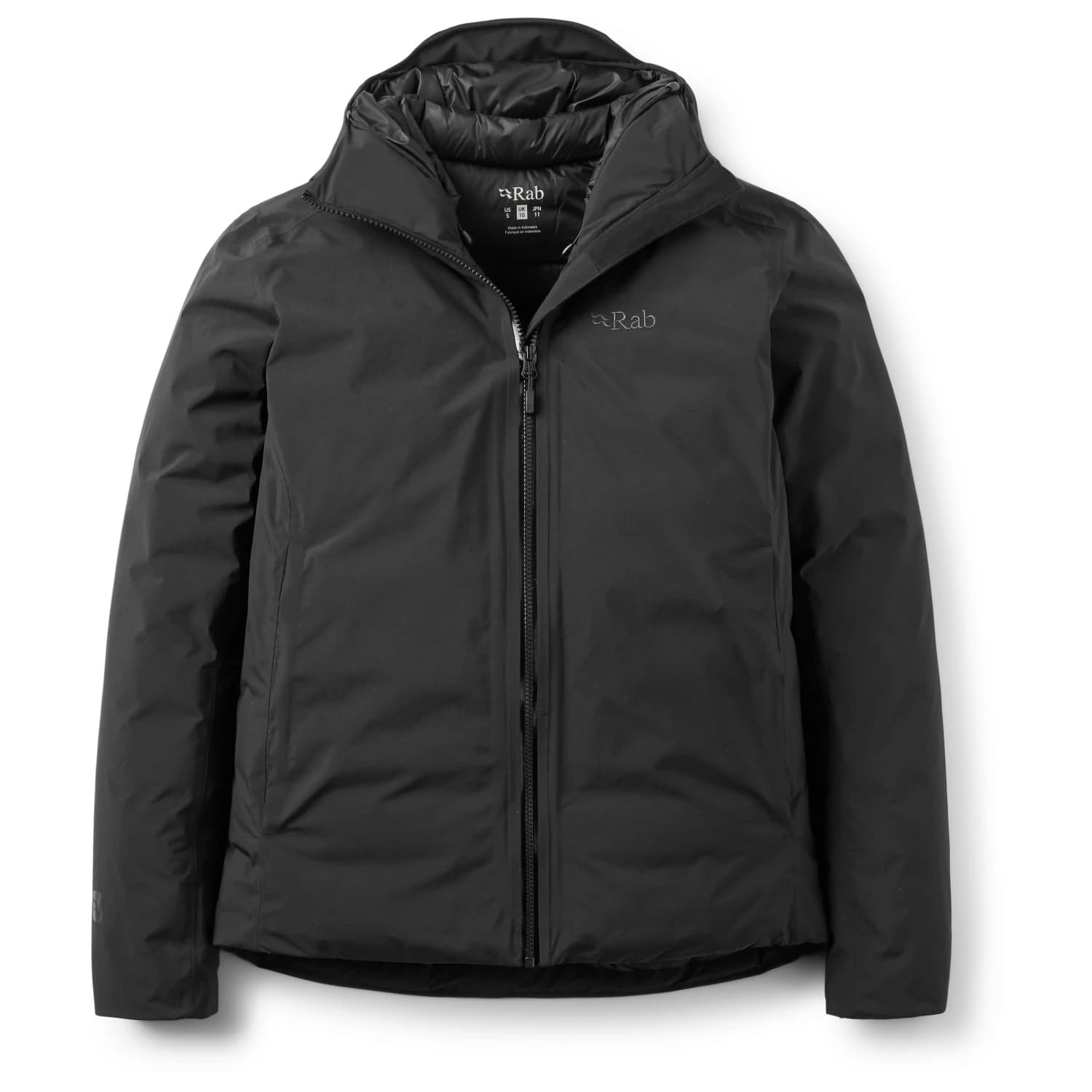 Пухено яке Rab Women's Valiance Jacket Down jacket - Black