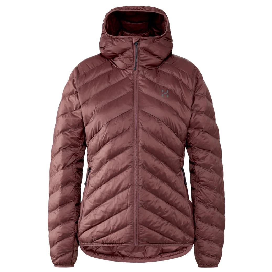 Дамско синтетично яке Haglöfs Women's Särna Mimic II Hood Synthetic jacket - Misty Mauve
