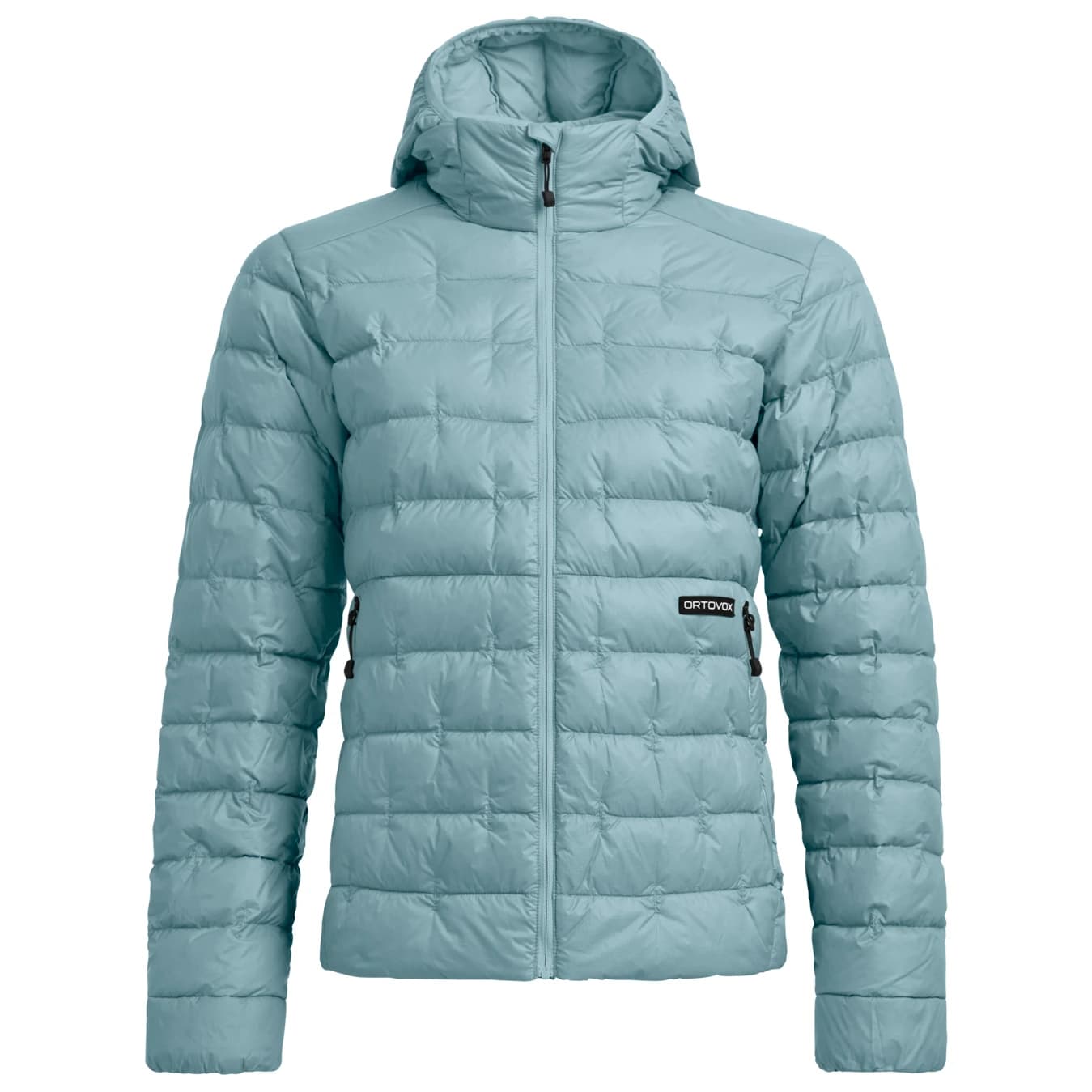 Пухено яке Ortovox Women's Downwool 180 Hooded Jacket Down jacket - Glacier Grey