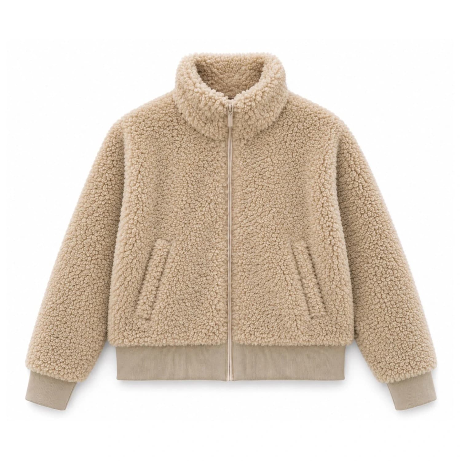 Зимно яке Mazine Women's Faux-Fur Blouson Winter jacket - Natural