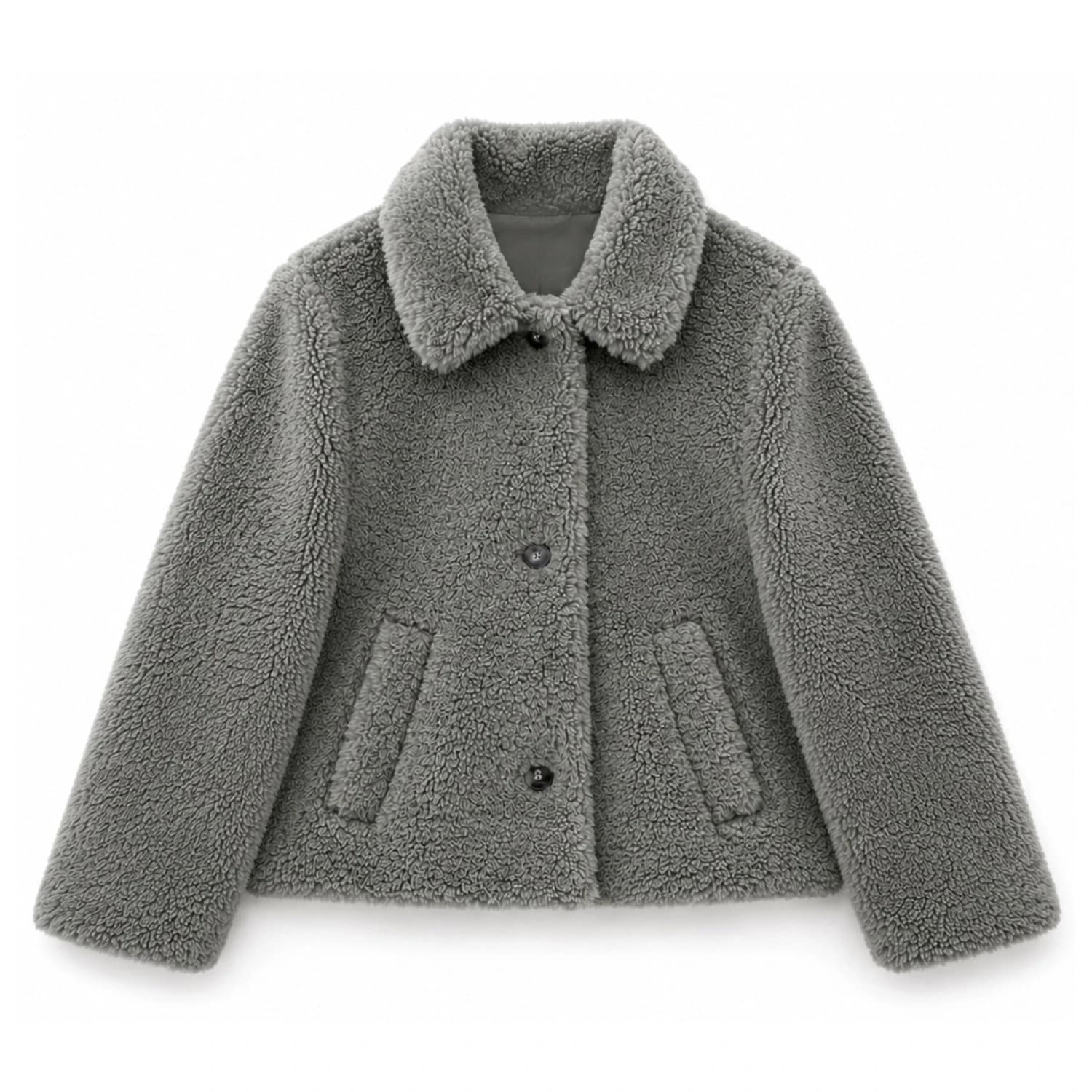 Зимно яке Mazine Women's Faux-Fur Button Jacket Winter jacket - Light Bottle